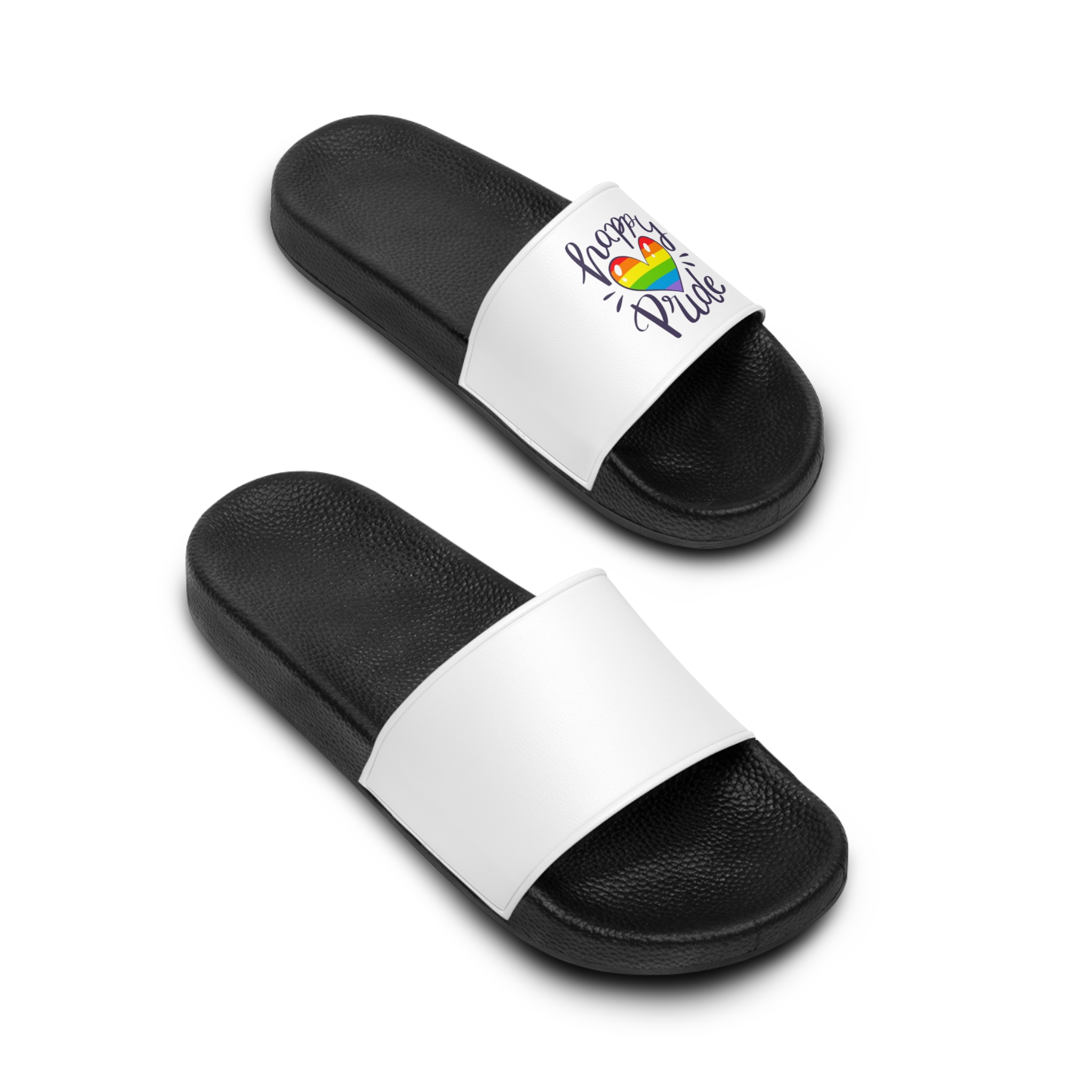 Pride Day Concept (1) Mens Slide Sandals - Image 4