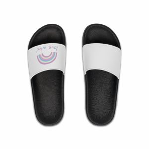Colorful Rainbow Shape Intersex Pride Flag Happy Pride Day Lgbtqia Community Pride Month Vector Hand Drawn Doodle Posters Stickers Logo Cards(1) Mens Slide Sandals