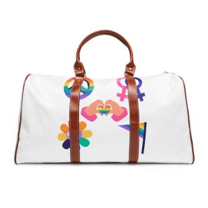 Flat Design Elements Collection Pride Month Celebration(1) Waterproof Travel Bag
