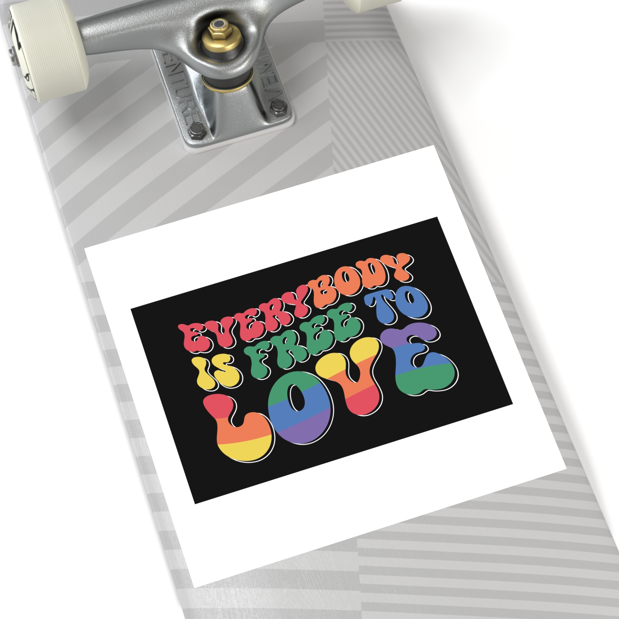 Pride Lgbt Gay Retro Tshirt Design Laminate Stickers Square - Image 56