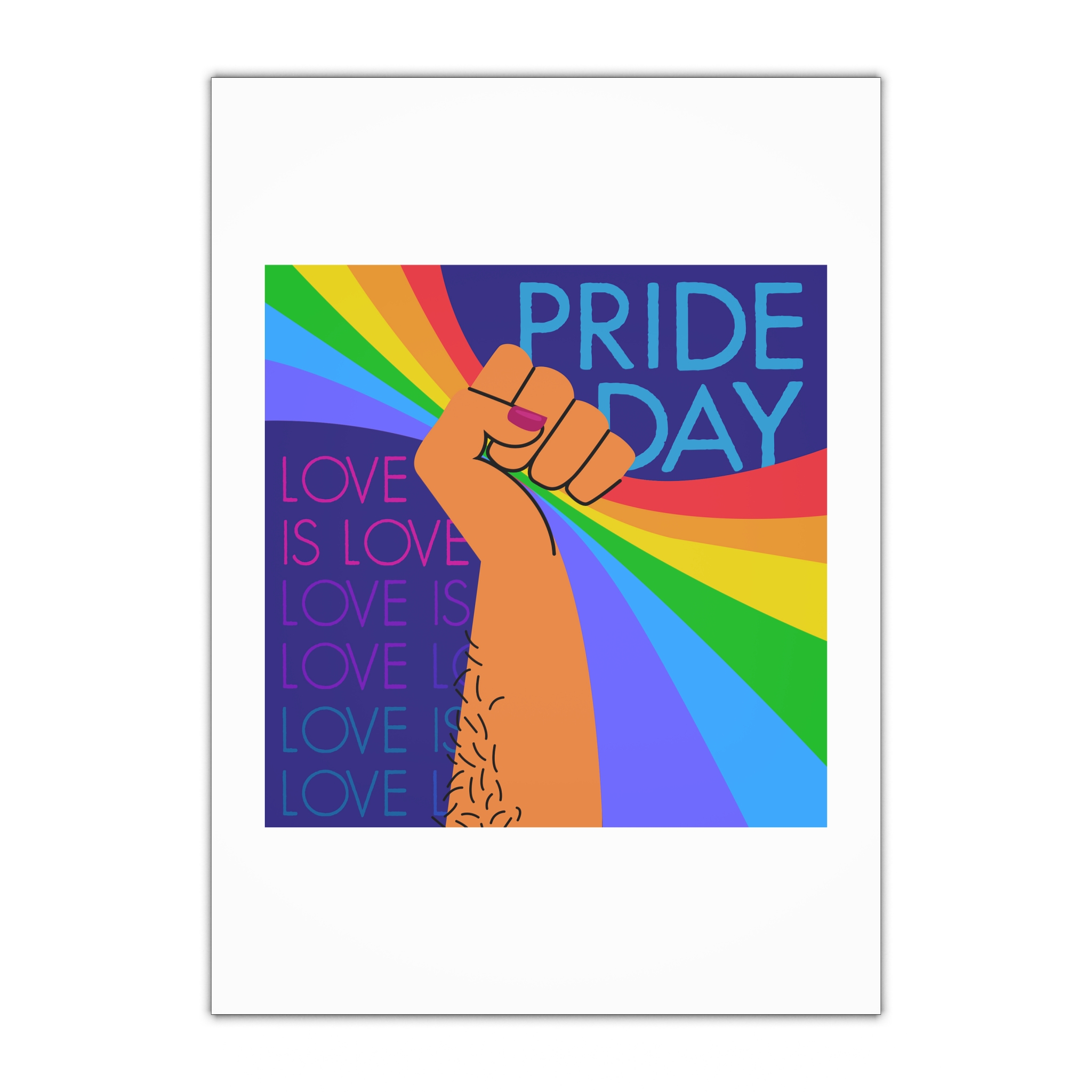 Pride Day Concept(1) Gift Wrapping Paper Sheets 1pc