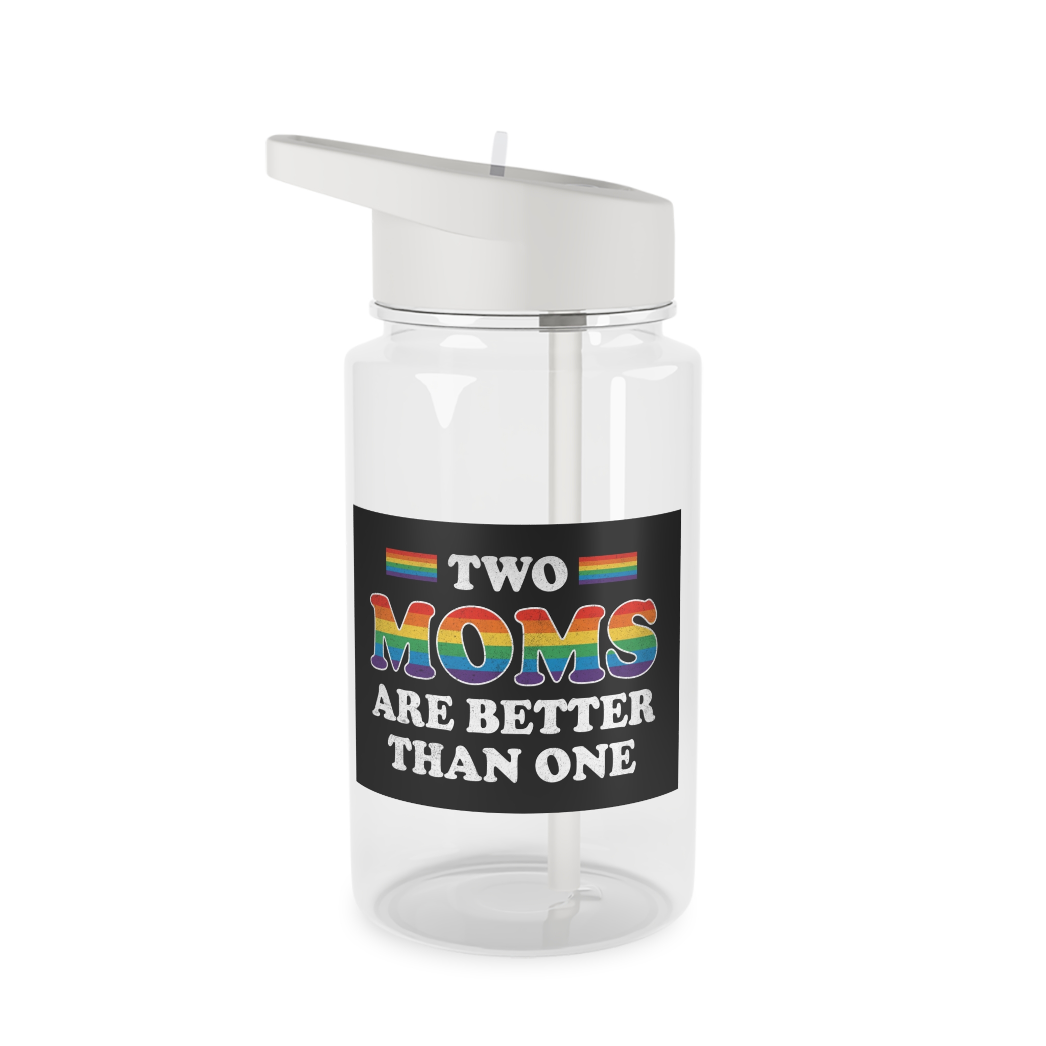 Pride Gay Rainbow Typography Vector Premium T Shirt(2) Tritan Water Bottle