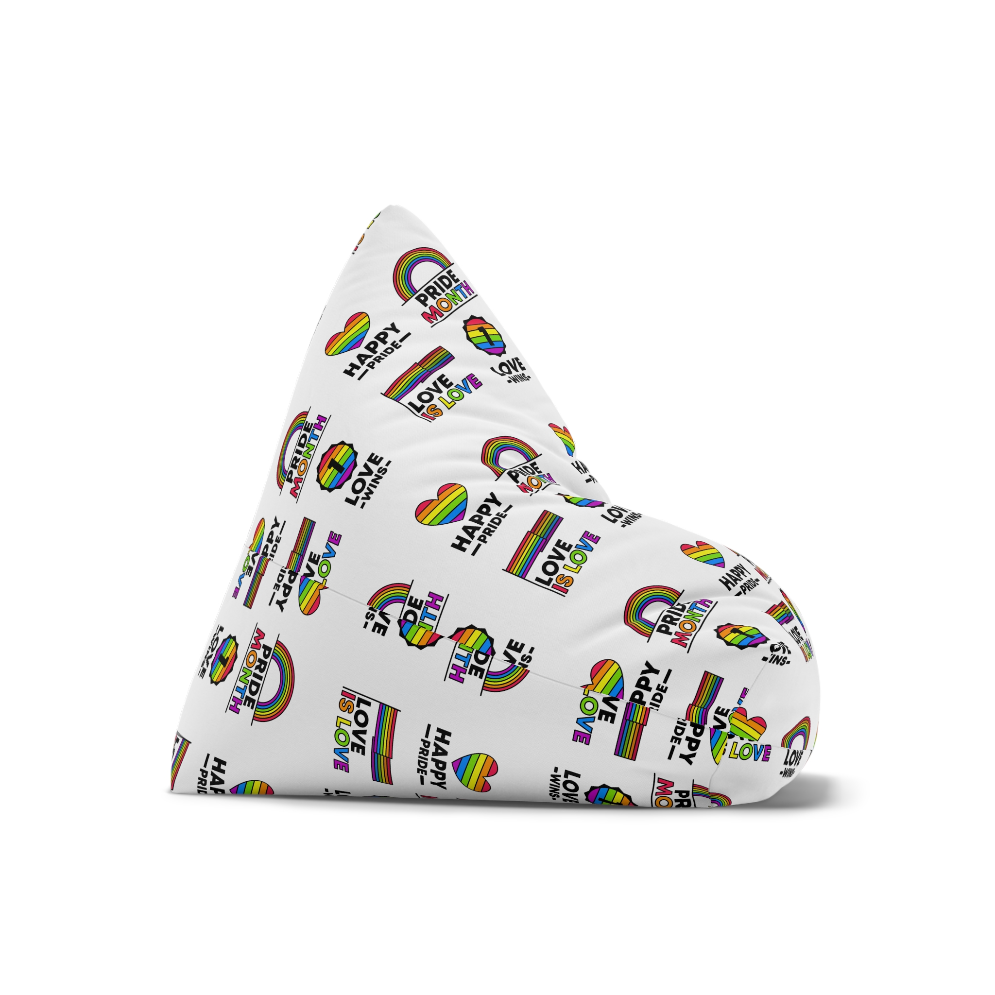 Pride Day Label Collection Bean Bag Chair Cover - Image 7