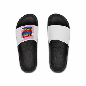 Pride Day Flag Illustration Mens Slide Sandals