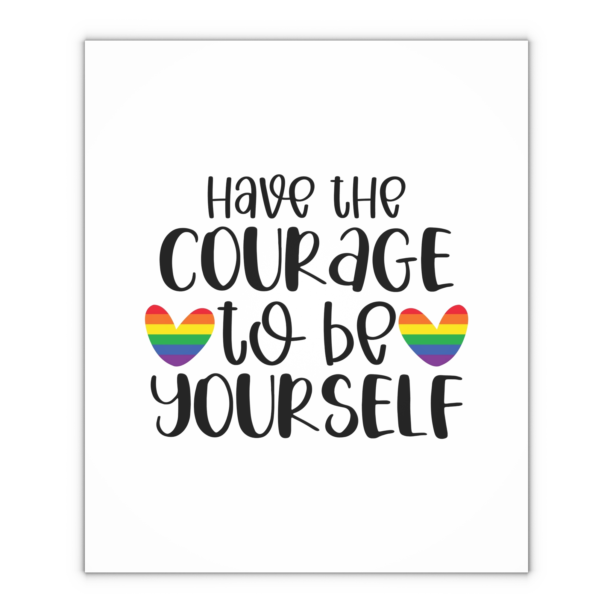 Gay Pride Svg Design(4) Gift Wrapping Paper Sheets 1pc - Image 4