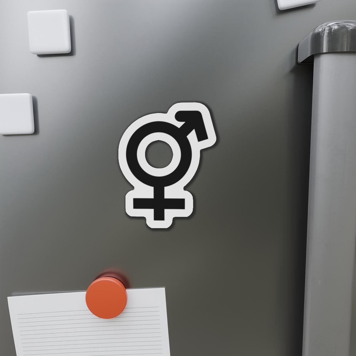 Combined Gender Symbol Diversity Identity Die Cut Magnets - Image 11