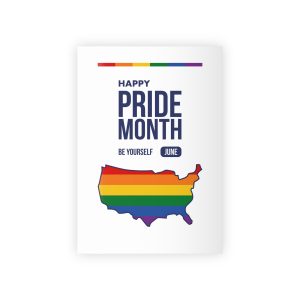 Lgbt Pride Month June 2026 Lesbian Gay Bisexual Transgender Lgbtq Flag Rainbow Love Vector (2) Gift Wrapping Paper Rolls 1pc