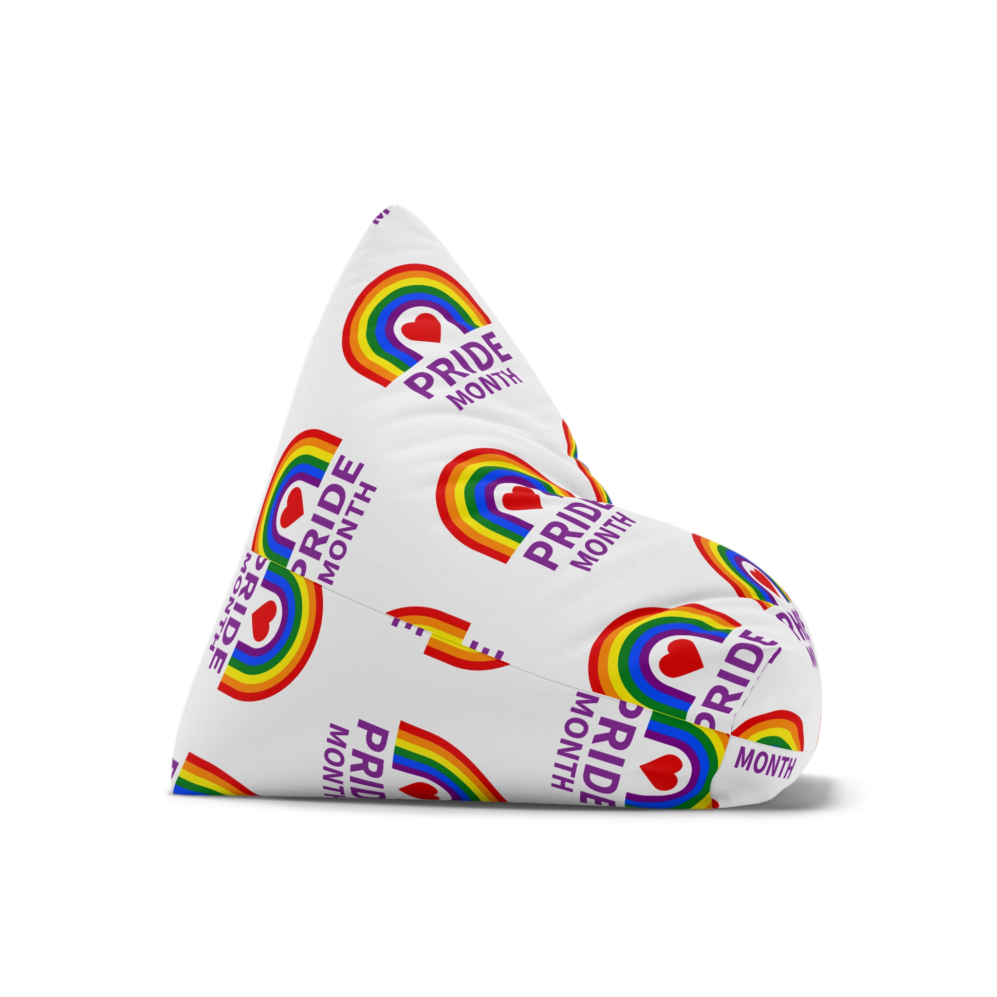 Pride Month Logo Template Design Bean Bag Chair Cover - Image 7