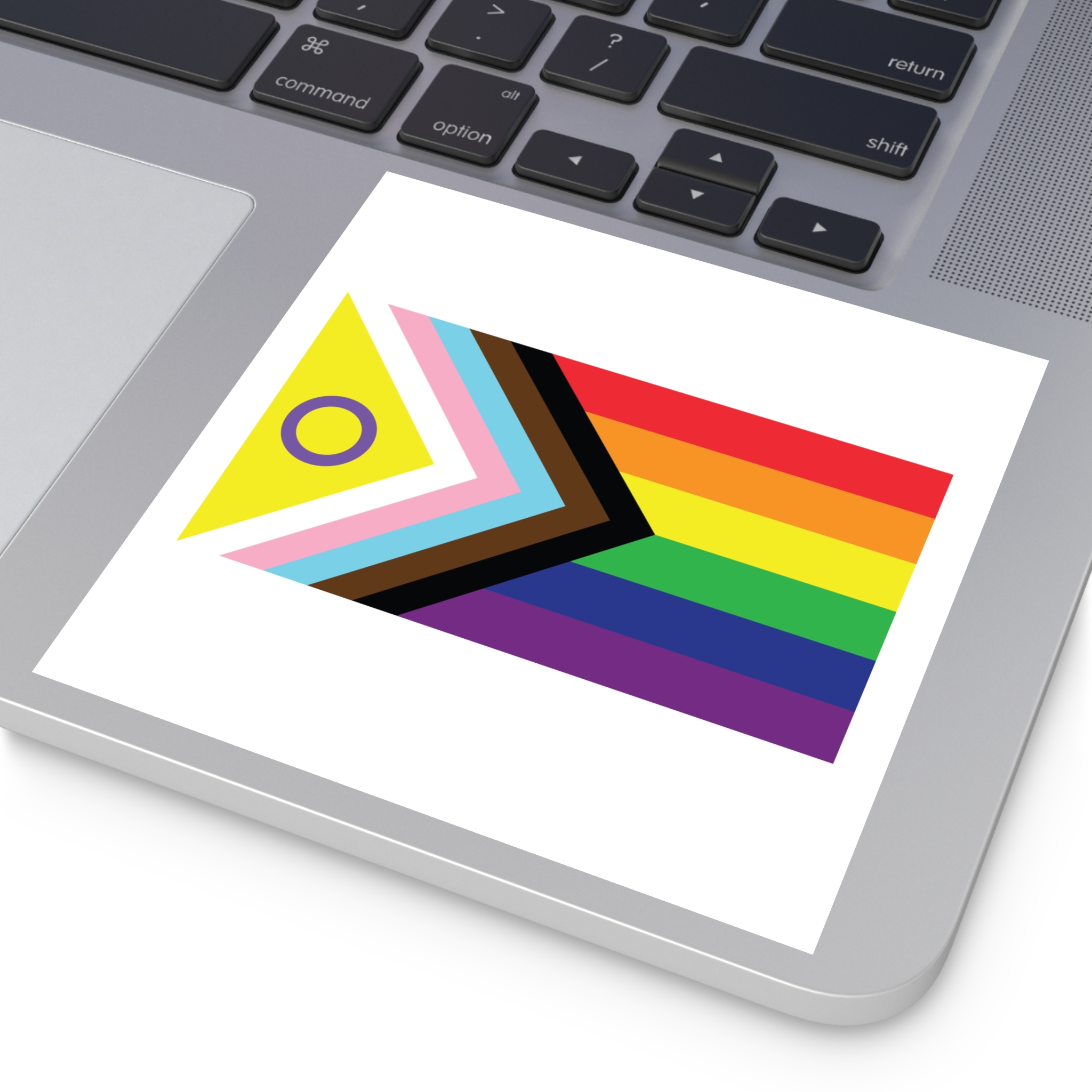 Illustration Rainbow Flag Art Vector Laminate Stickers Square - Image 35