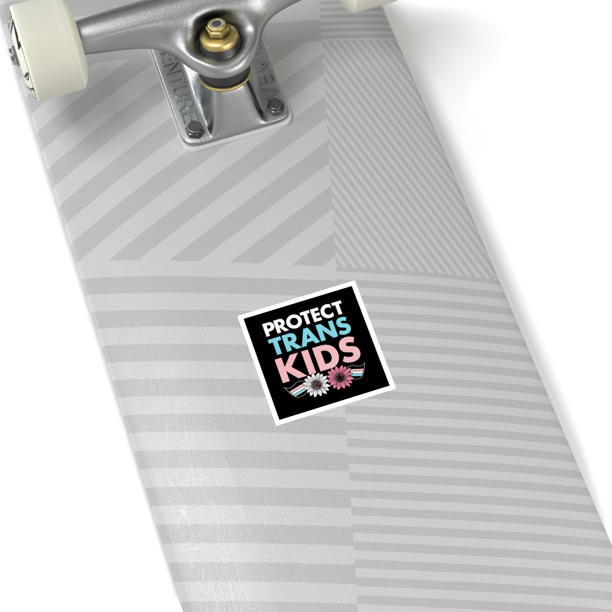 Protect Trans Kids(1) Laminate Stickers Square - Image 12