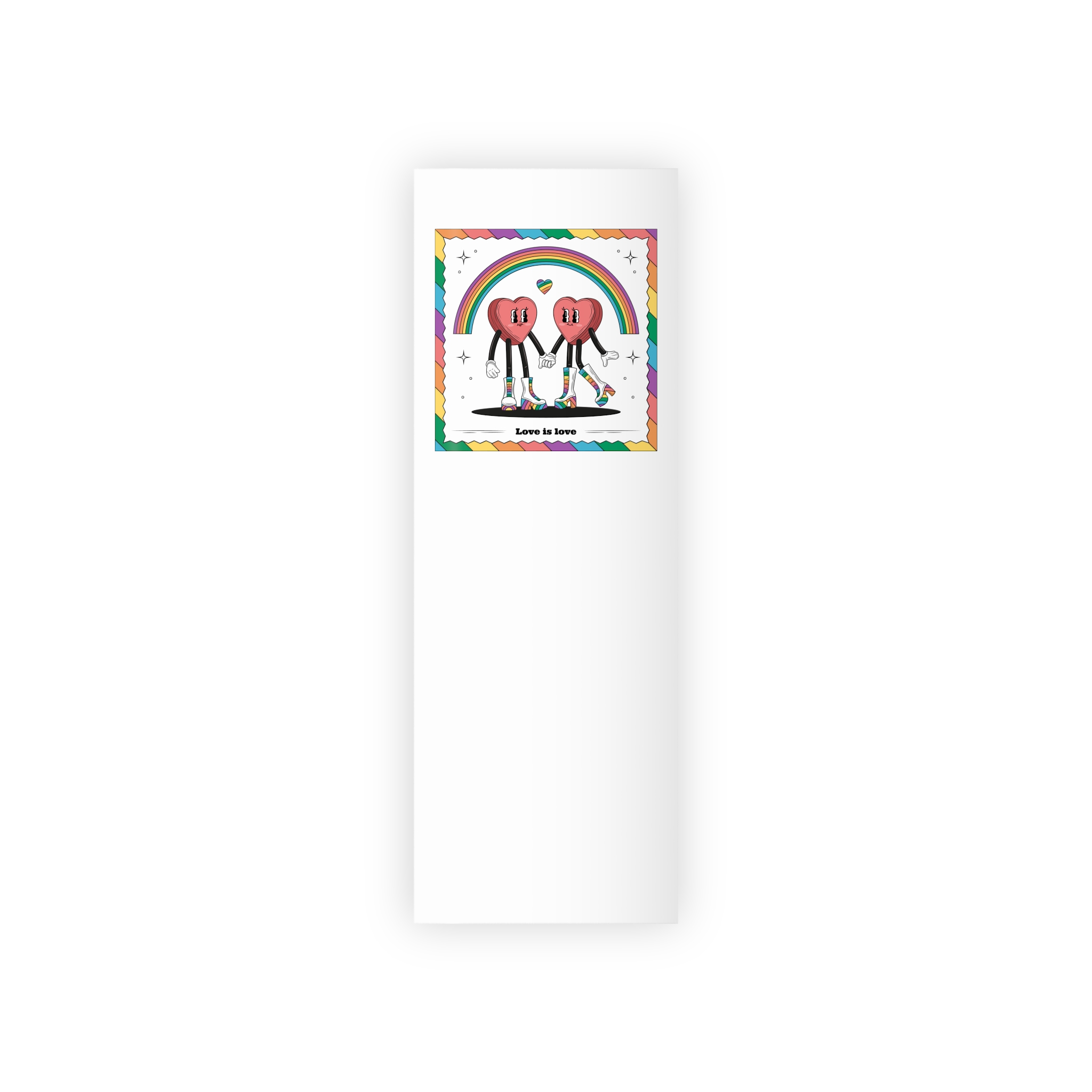 Hand Drawn Illustration Pride Month Celebration(4) Gift Wrapping Paper Rolls 1pc - Image 5