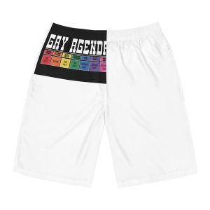Poster That Says Pay Attention It Mens Board Shorts Aop