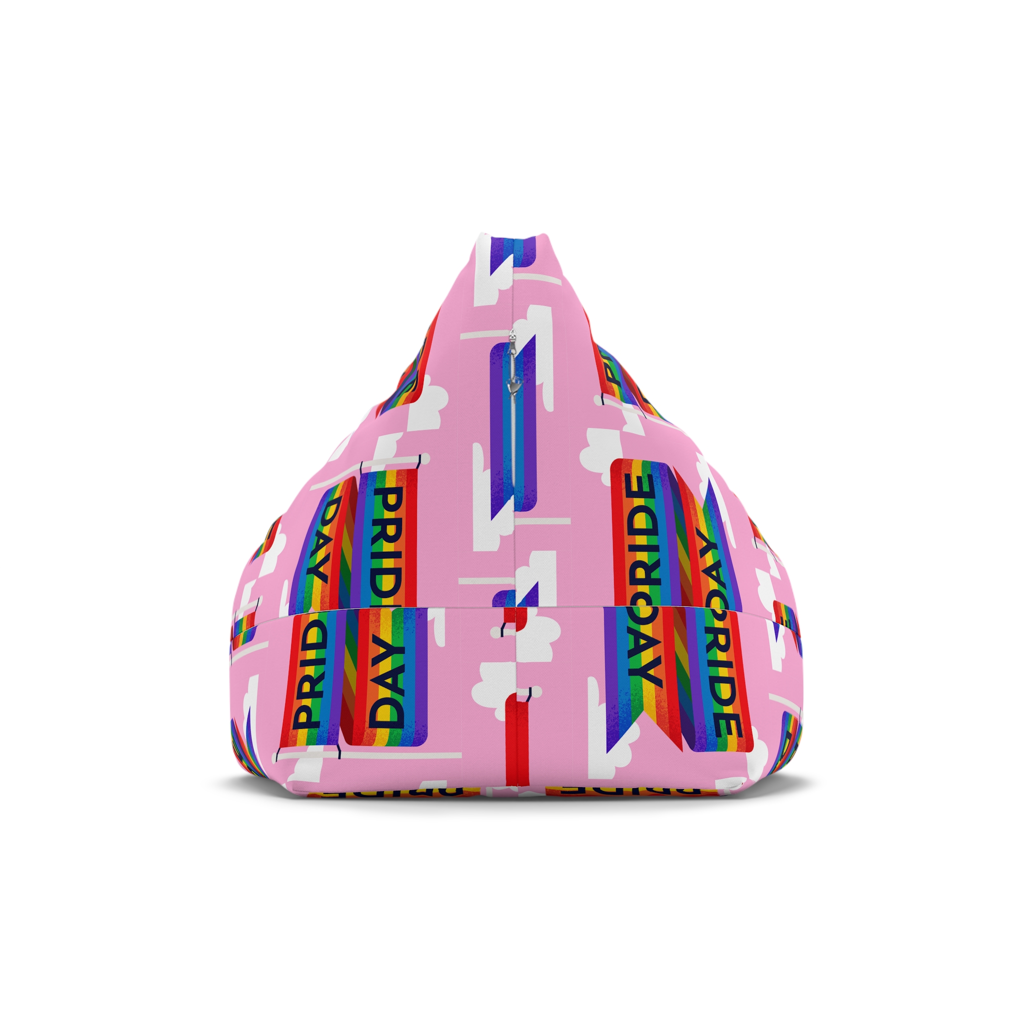 Pride Day Flag Illustration Bean Bag Chair Cover - Image 2