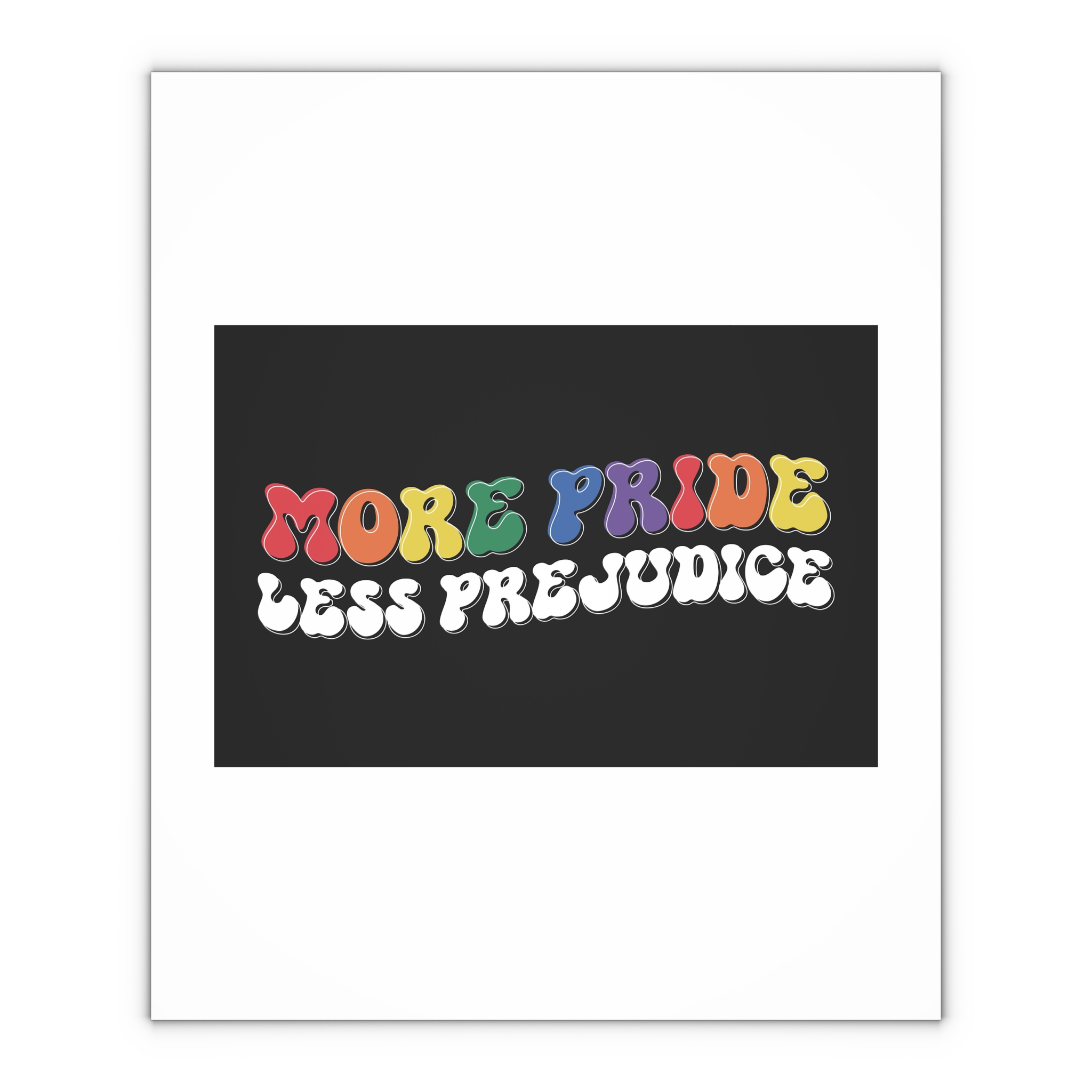 Pride Lgbtq Gay Typography Vector Tshirt Design(11) Gift Wrapping Paper Sheets 1pc - Image 4