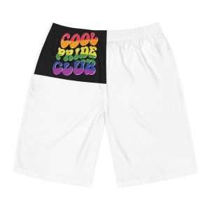 Word Cool Black Background Mens Board Shorts Aop