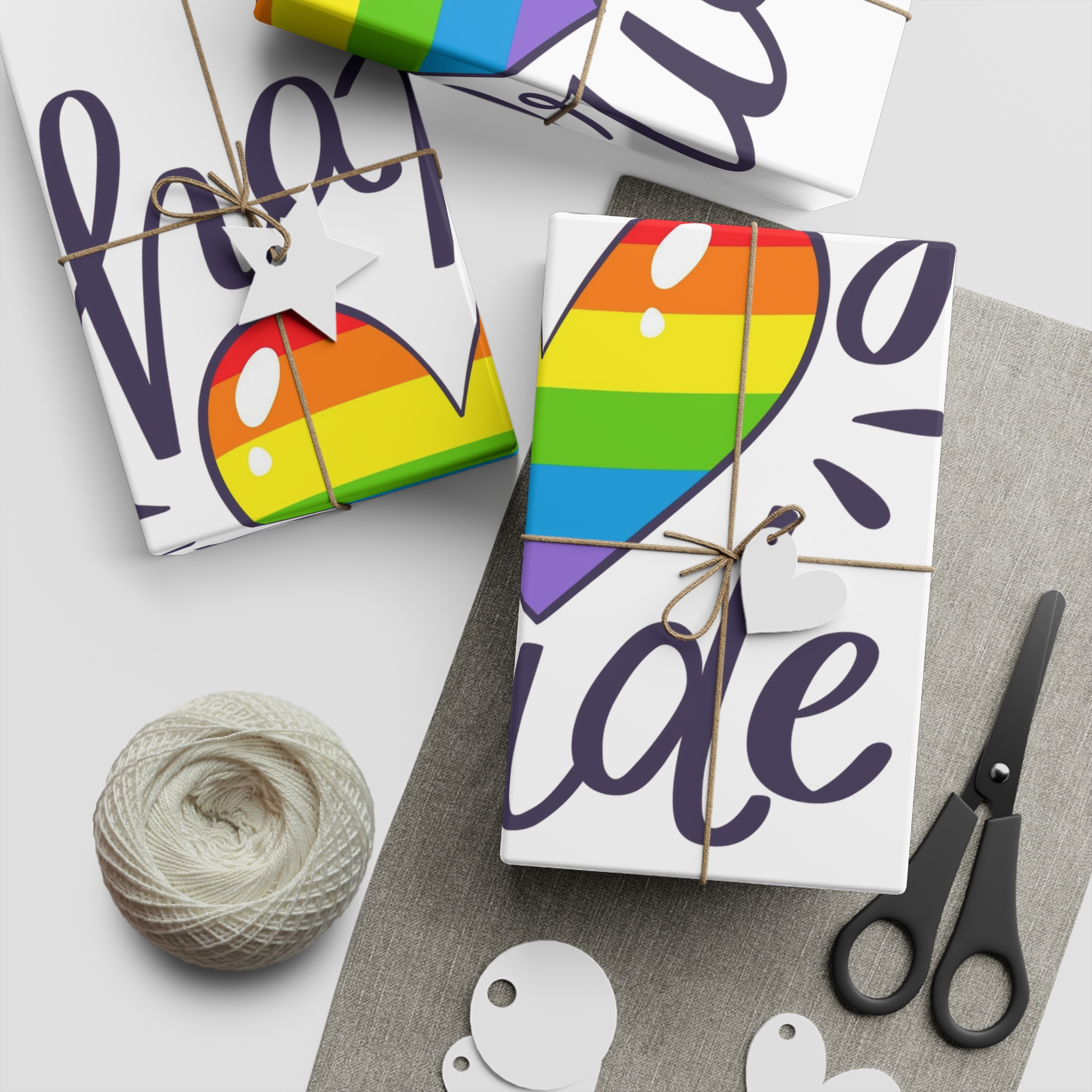 Pride Day Concept (1) Gift Wrapping Paper Sheets 1pc - Image 2