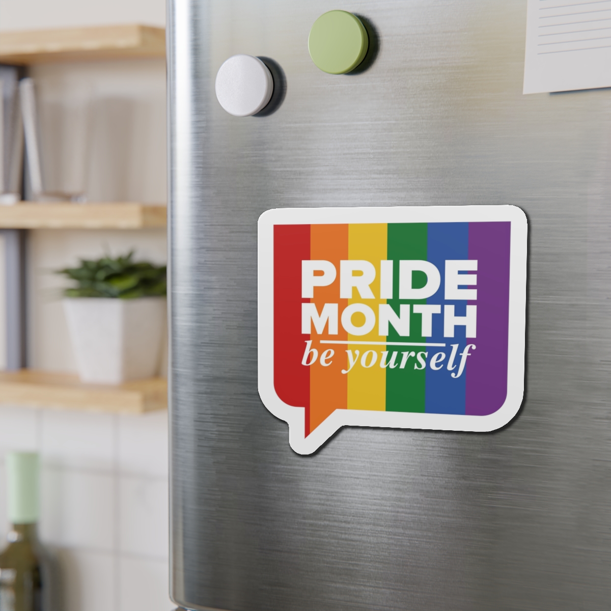 Lgbt Pride Month June Lgbt Flag Rainbow Flag Love Concept Vector Illustration Poster (1) Die Cut Magnets - Image 15