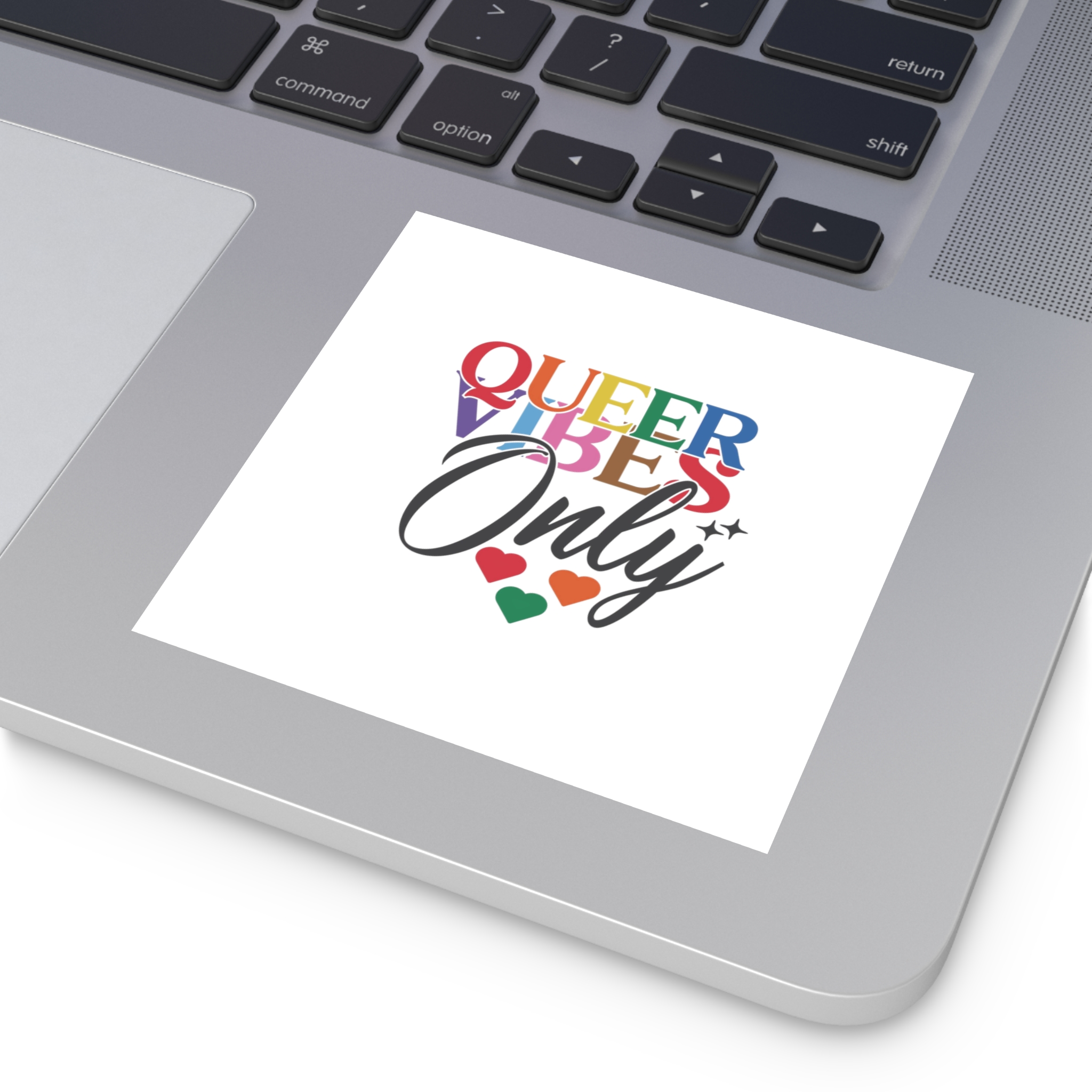 Lgbtq Pride Month Quote Eps Design Vector Pride Design Template(1) Laminate Stickers Square - Image 19