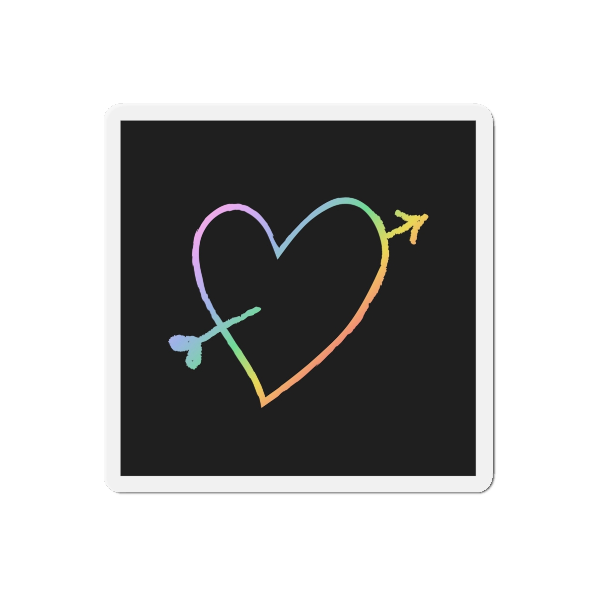 Lesbian Pride Design 2B269A Die Cut Magnets - Image 13