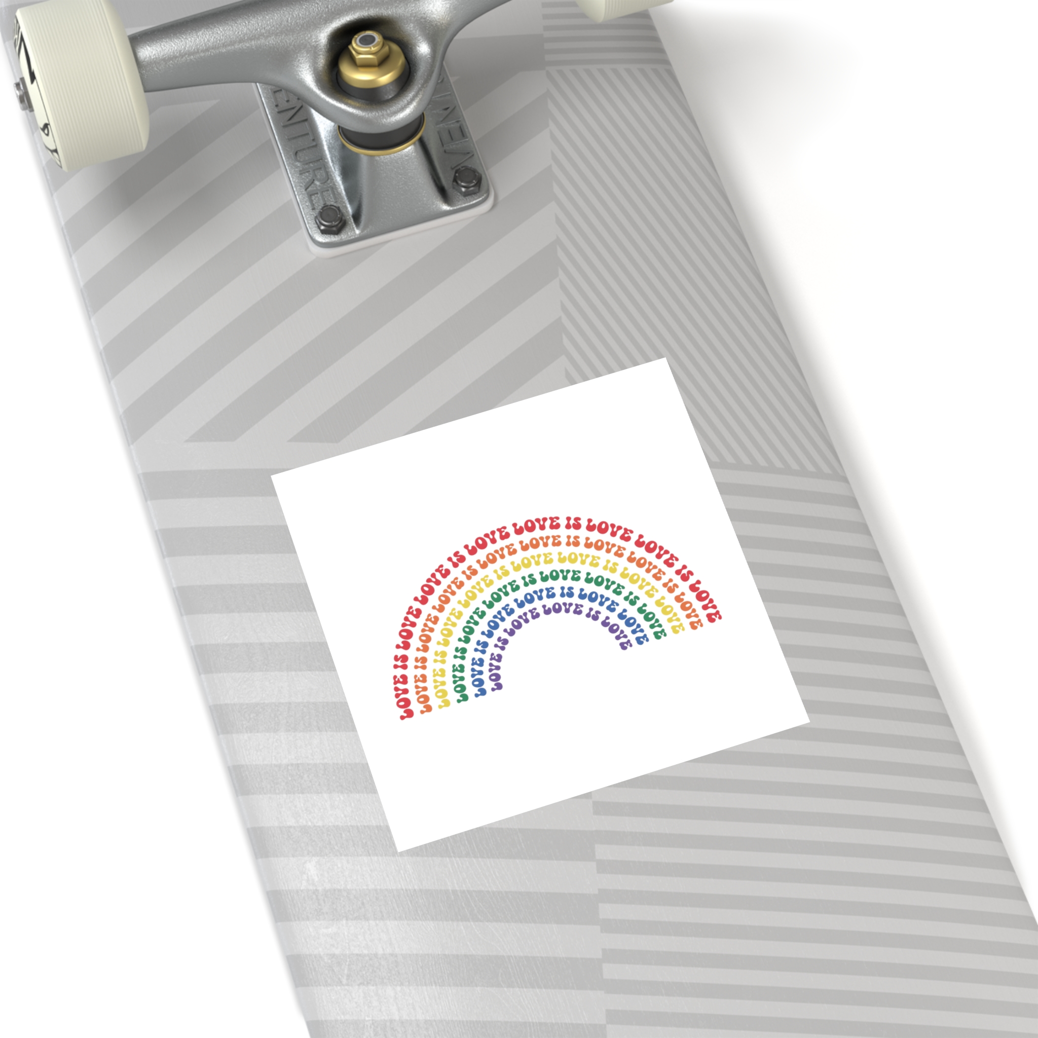 Pride Lgbtq Gay Typography Vector Tshirt Design(1) Laminate Stickers Square - Image 36