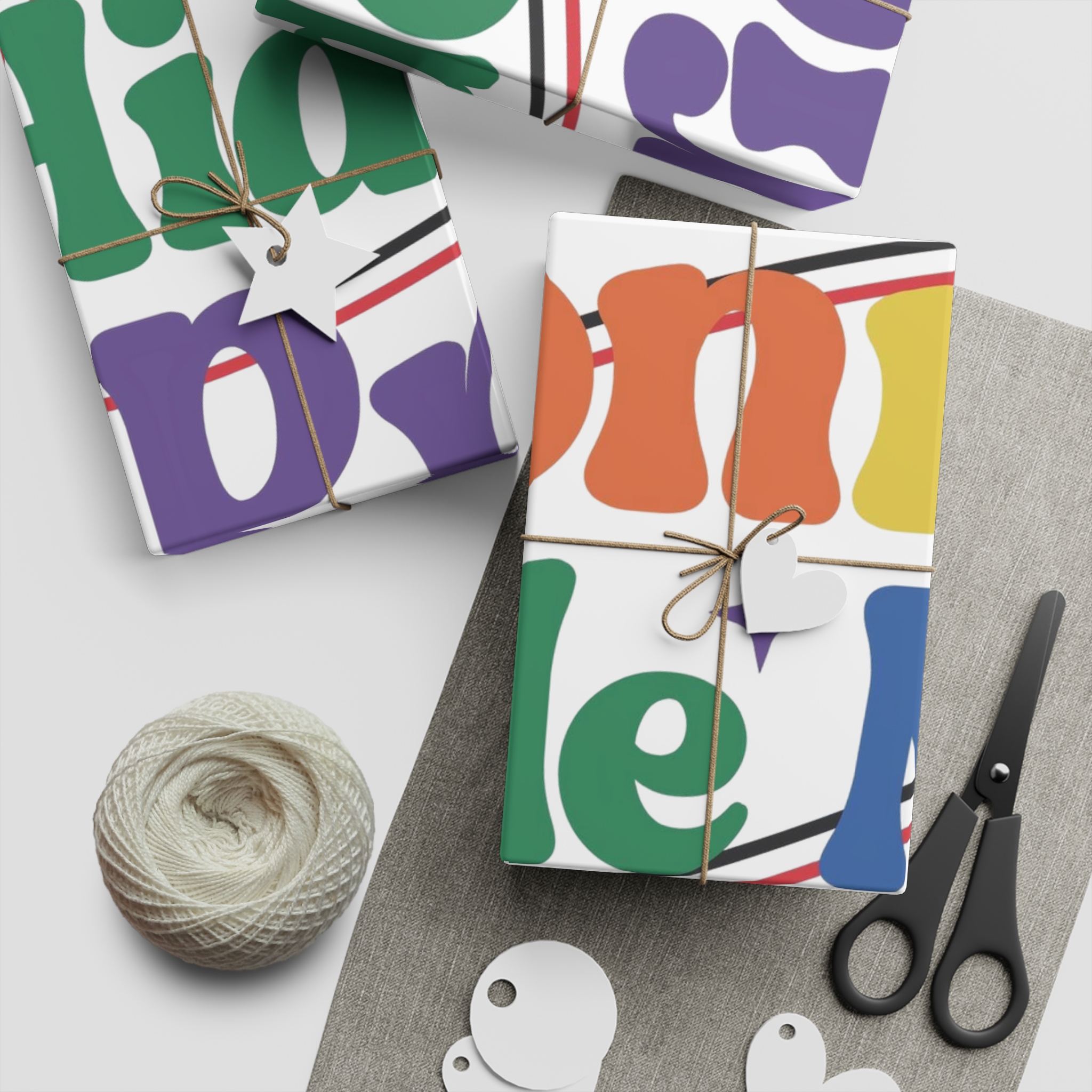 Poster That Says Gonna Hide My Pride Gift Wrapping Paper Sheets 1pc - Image 5