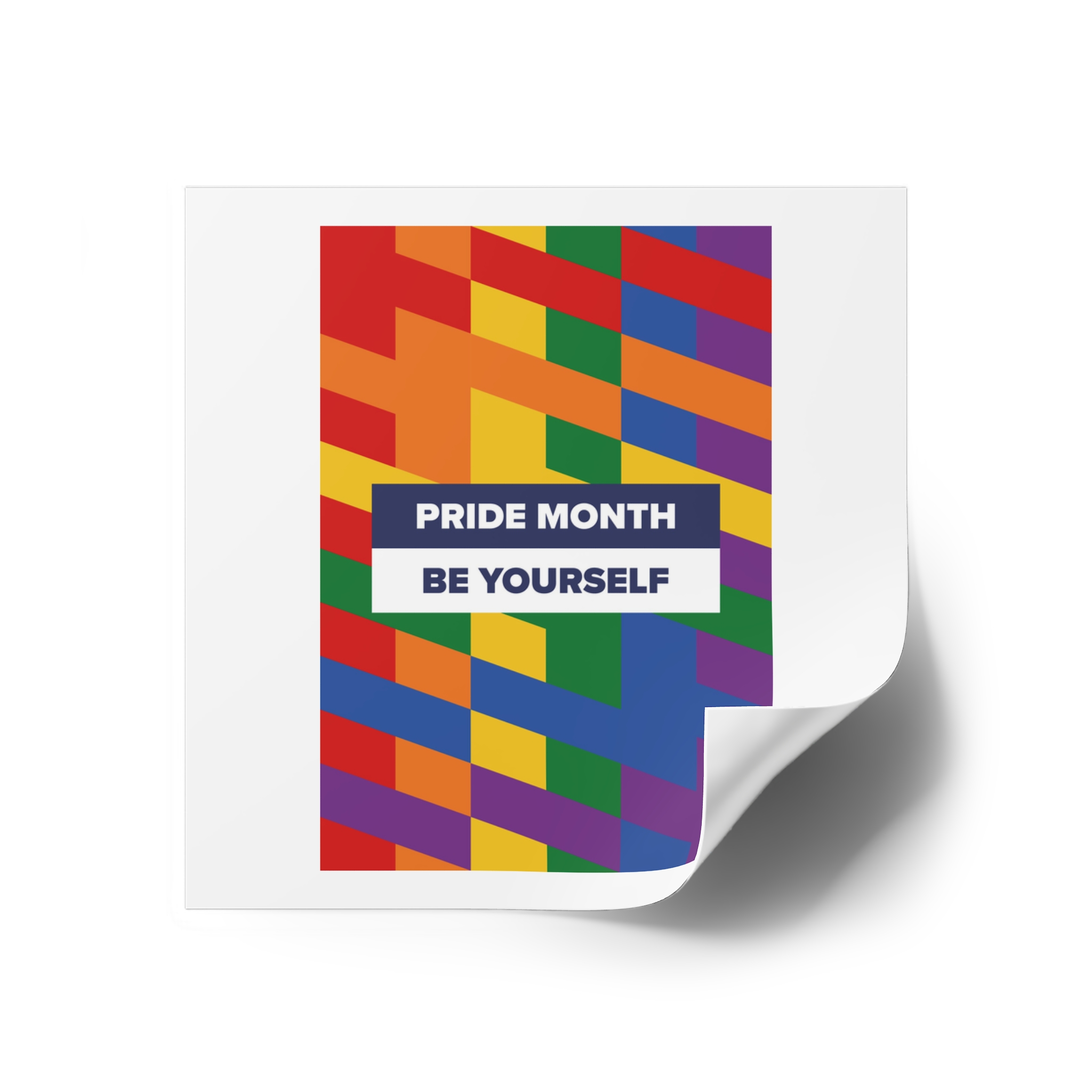 Lgbt Pride Month June Lesbian Gay Bisexual Transgender Lgbtq Flag Rainbow Vector(1)3 Laminate Stickers Square - Image 18