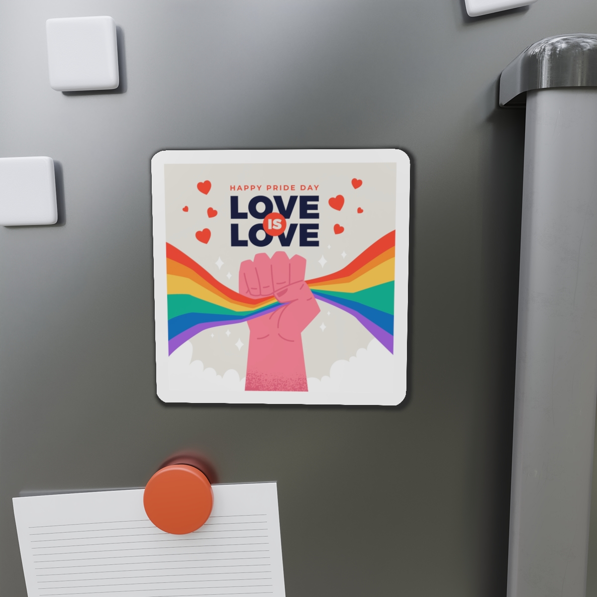 Happy Pride Day Concept Die Cut Magnets - Image 11