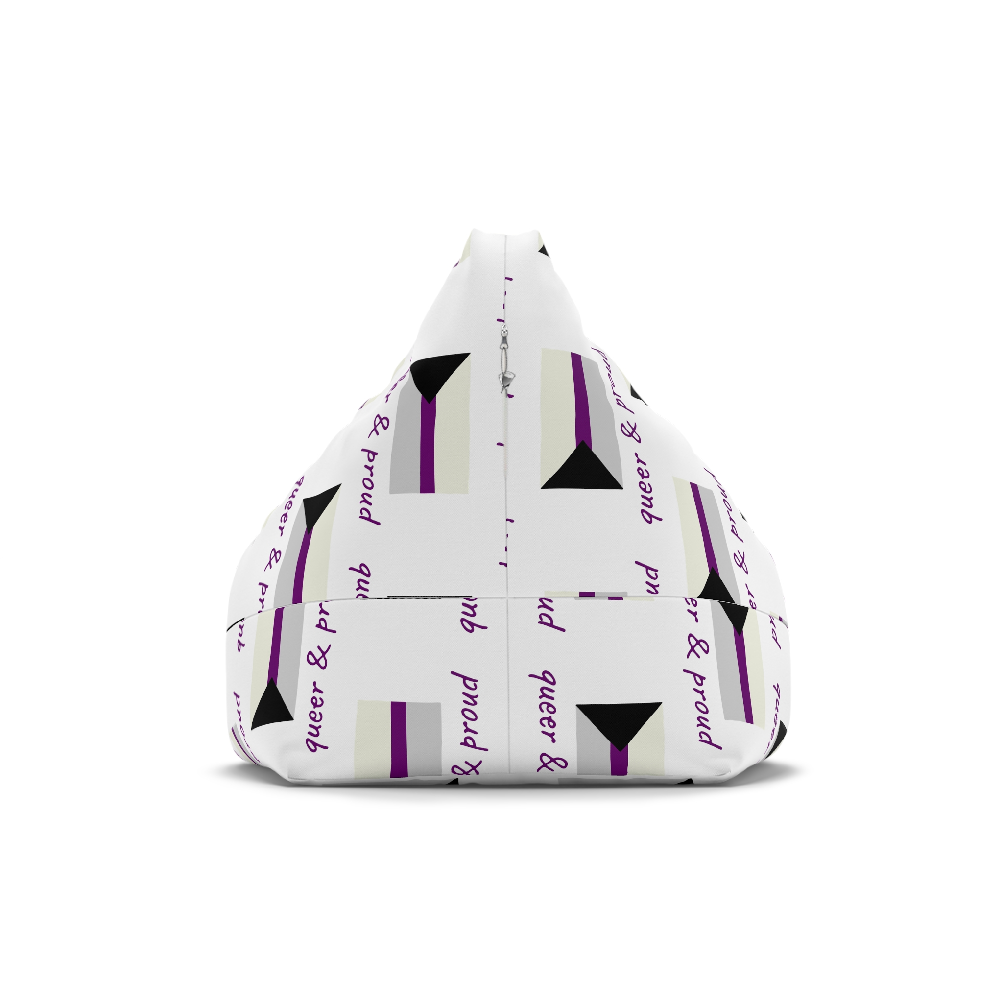 Colorful Demisexual Pride Flag Happy Pride Day Lgbtq Community Pride Month Vector Hand Drawn Doodle Posters Stickers Logo Cards Bean Bag Chair Cover - Image 2