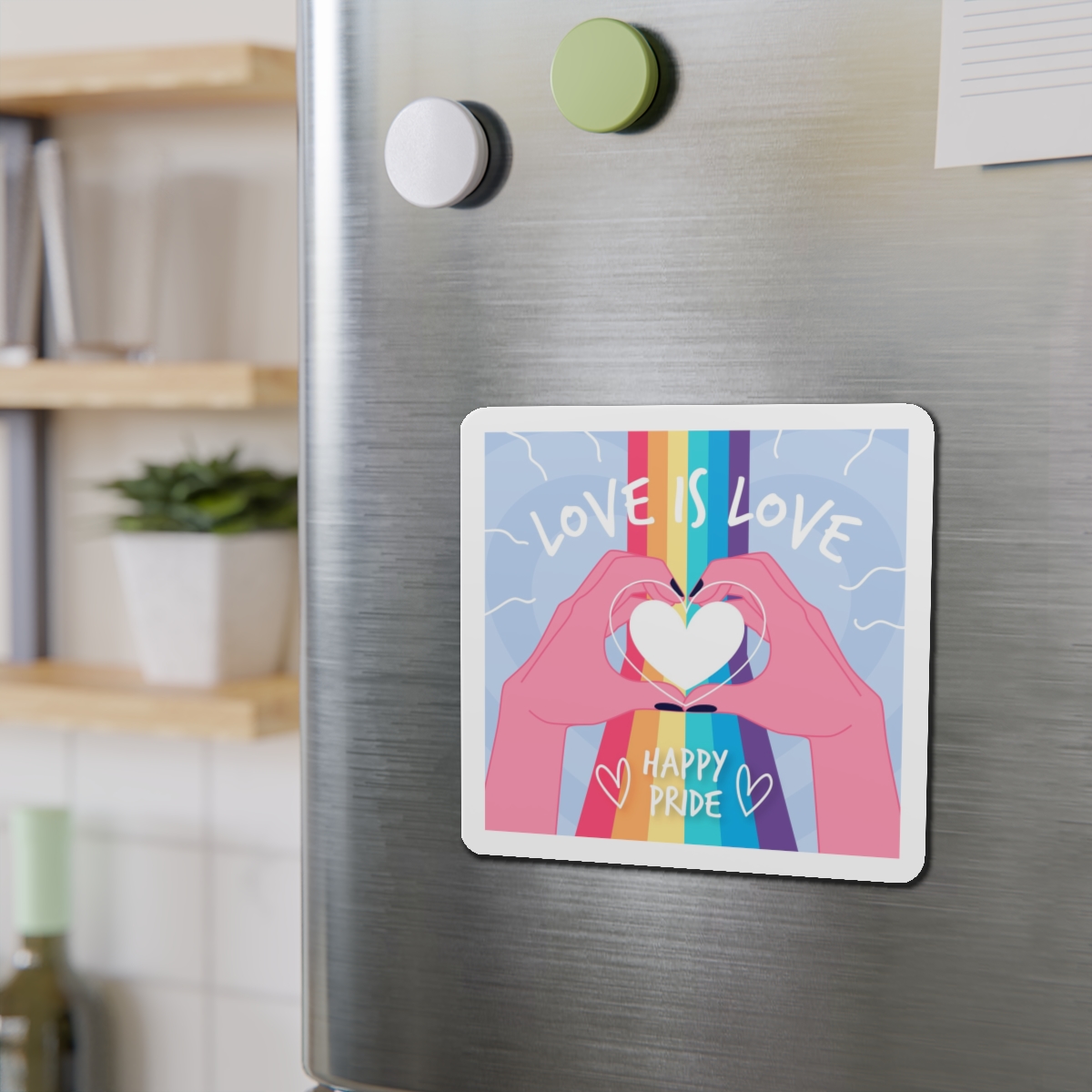 Pride Day Celebration Design Die Cut Magnets - Image 12