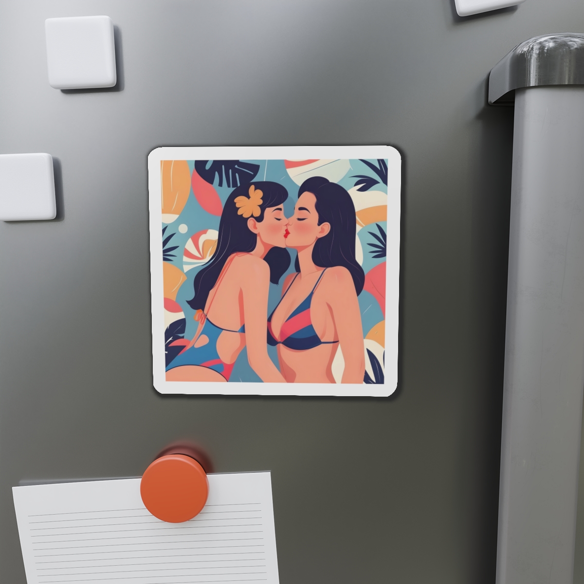 Lesbian Pride Design 7397DE Die Cut Magnets - Image 11