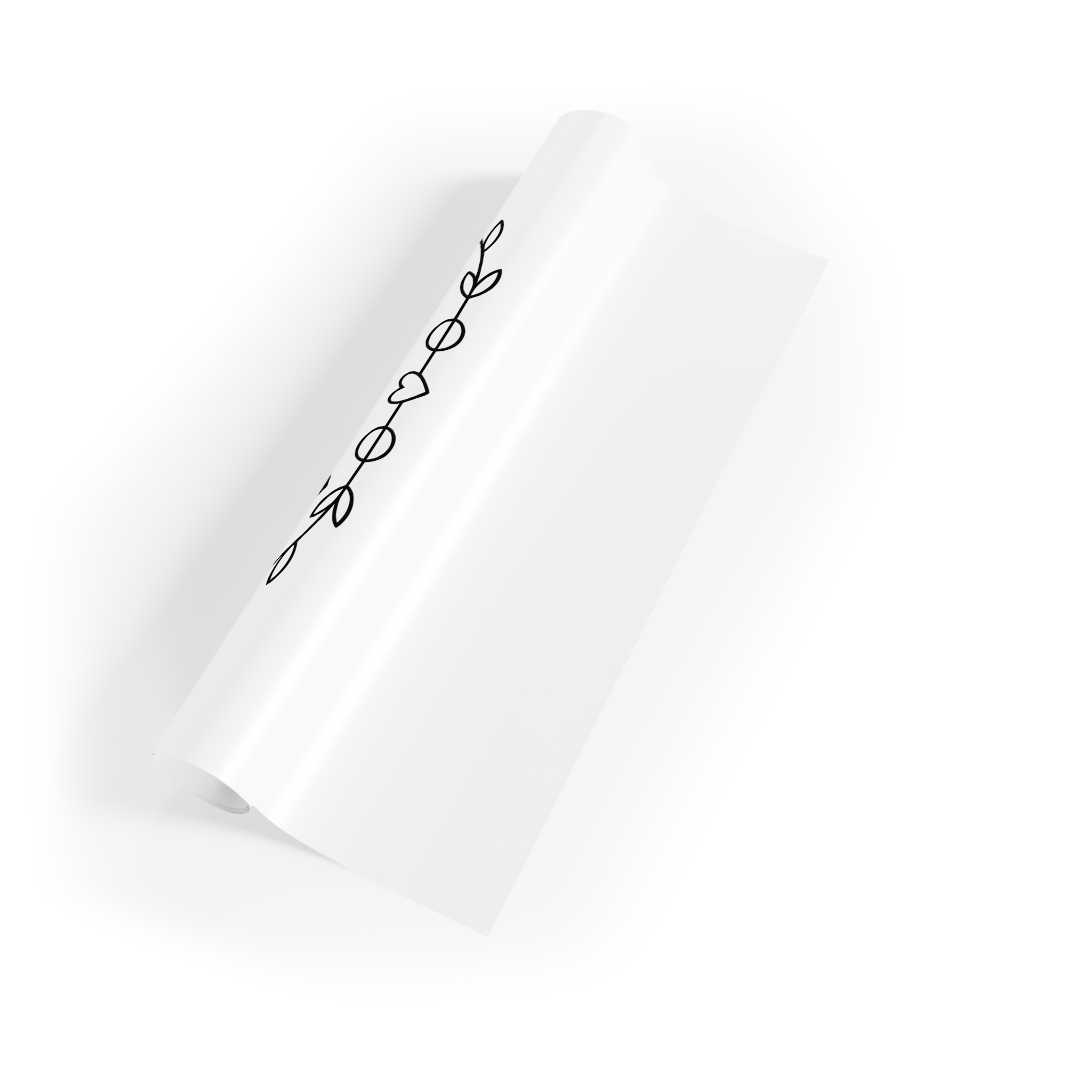 Still Here Still Queer T Shirt Design Isolated White Background 2 Gift Wrapping Paper Rolls 1pc - Image 3