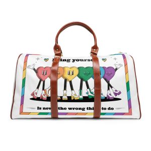 Illustration Pride Month Celebration Waterproof Travel Bag