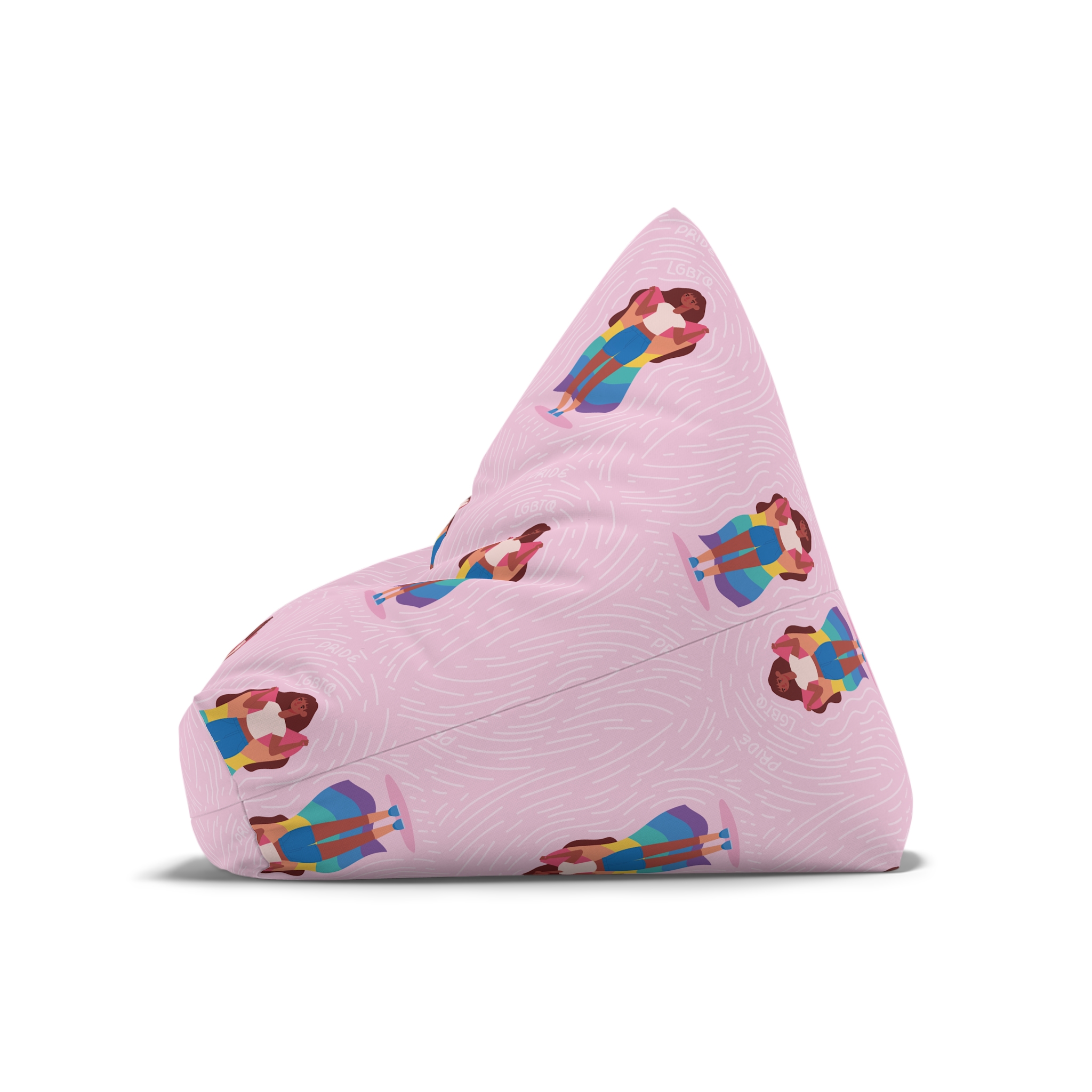 Lesbian Pride Design FE588D Bean Bag Chair Cover - Image 8