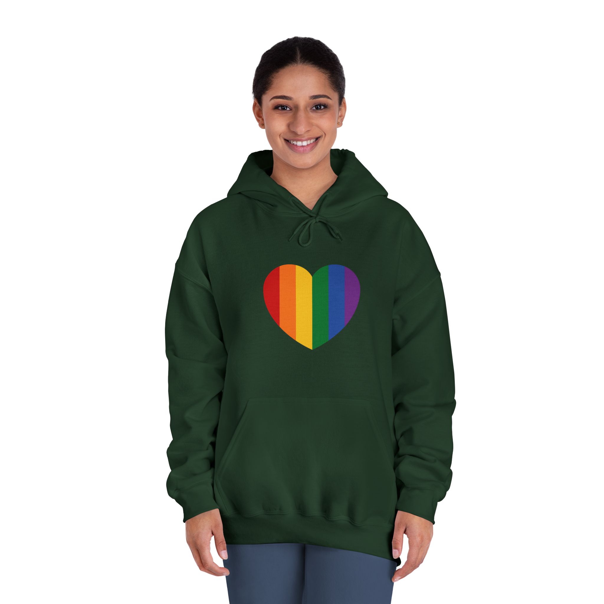Lgbt Pride Month June Lesbian Gay Bisexual Transgender Lgbtq Flag Rainbow Vector(4) Unisex Dryblend Hooded Sweatshirt - Image 24