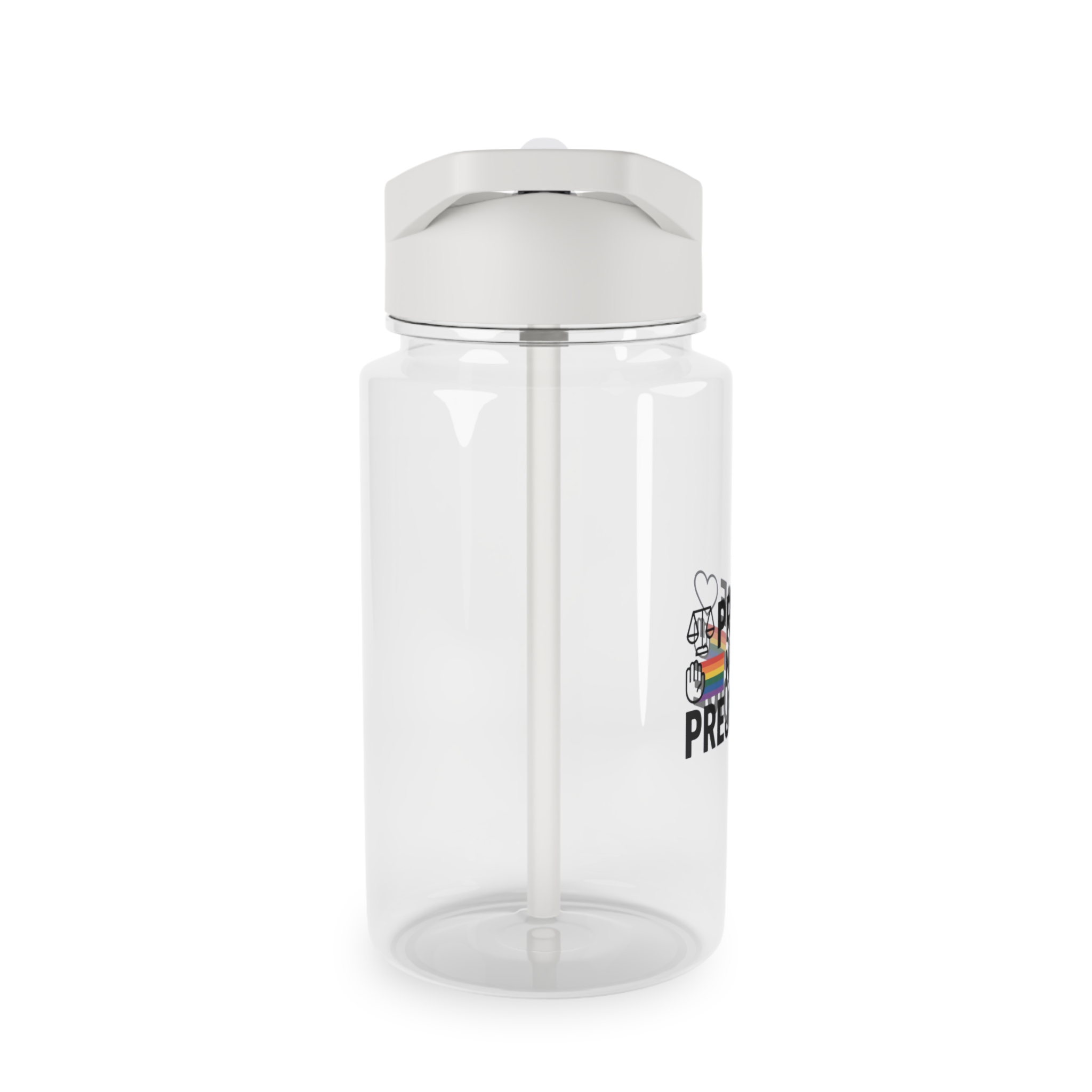 Pride Prejudice T Shirt Design Isolated White Background 2 Tritan Water Bottle - Image 4