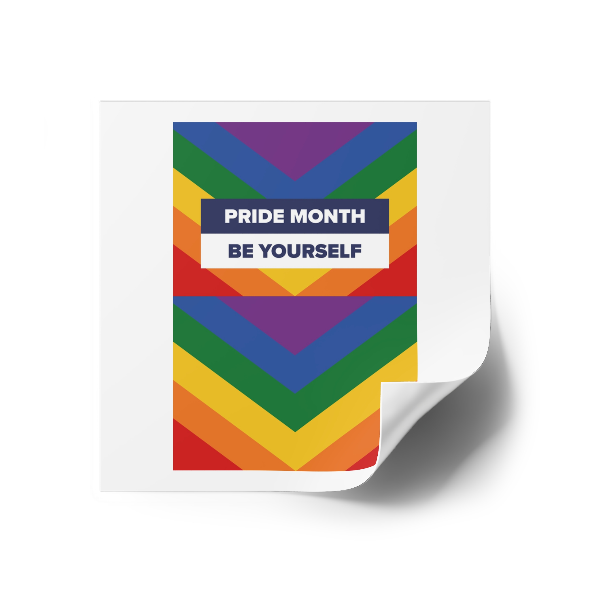 Lgbt Pride Month June Lesbian Gay Bisexual Transgender Lgbtq Flag Rainbow Vector(1)2 Laminate Stickers Square - Image 30