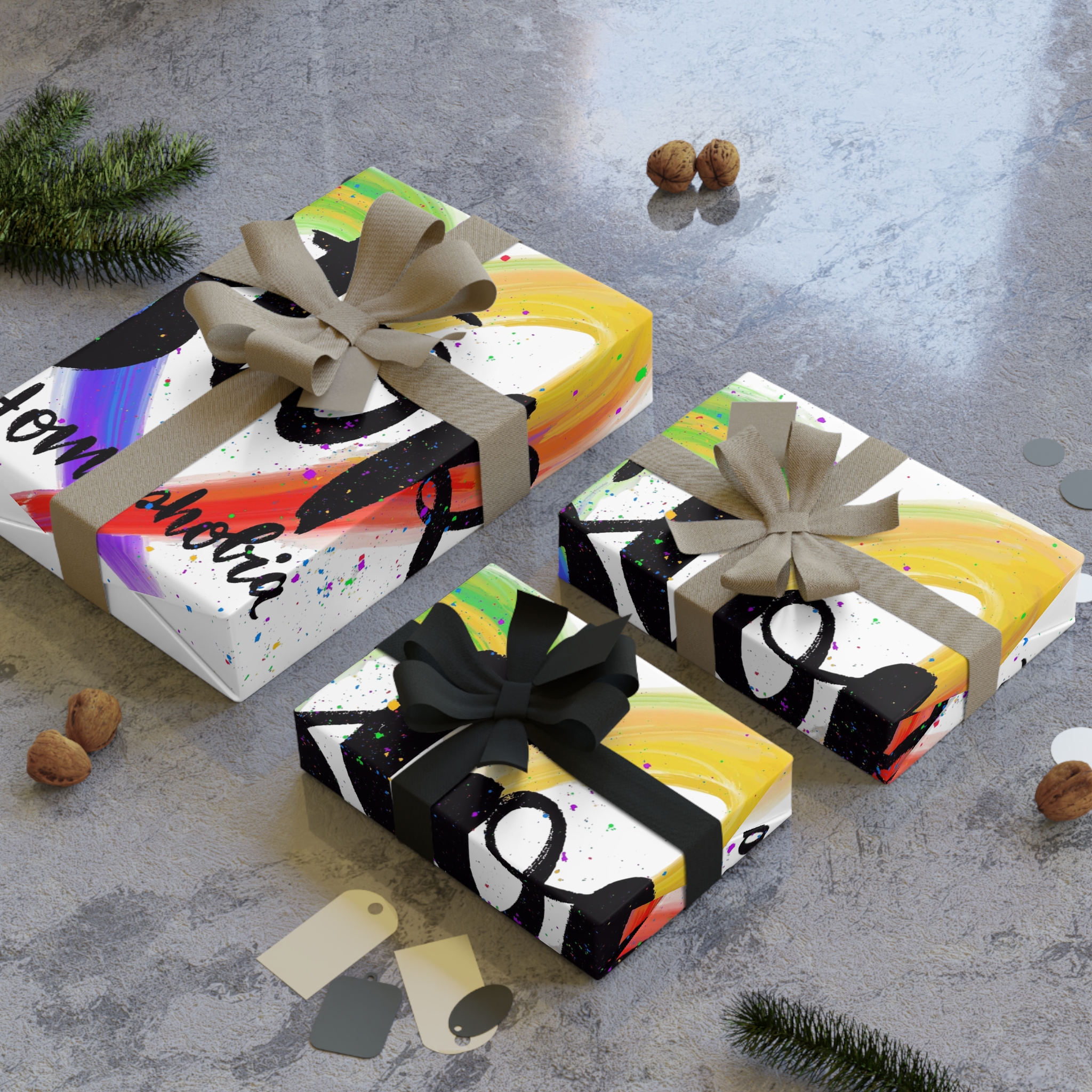 Stop Homophobia Concept Gift Wrapping Paper Rolls 1pc - Image 4