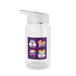 Pride Day Badges Collection Tritan Water Bottle