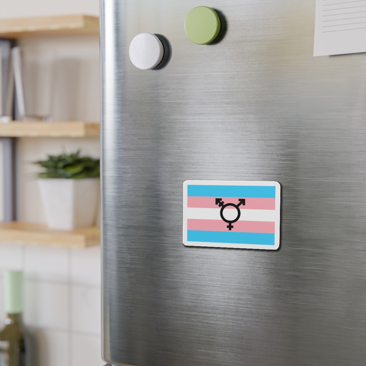 Lesbian Pride Design 8F6ADF Die Cut Magnets - Image 6
