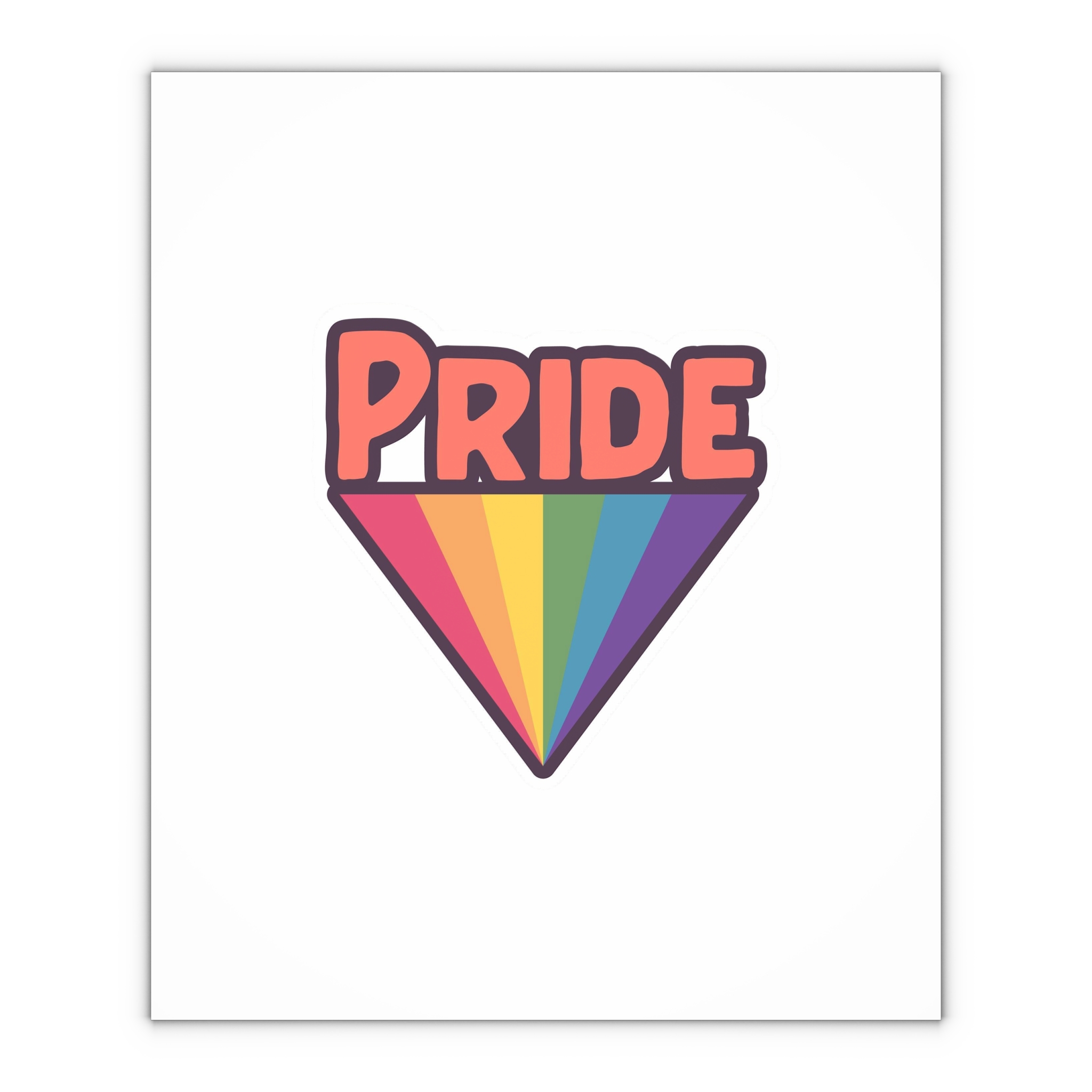 Pride With Rainbow Gift Wrapping Paper Sheets 1pc - Image 4