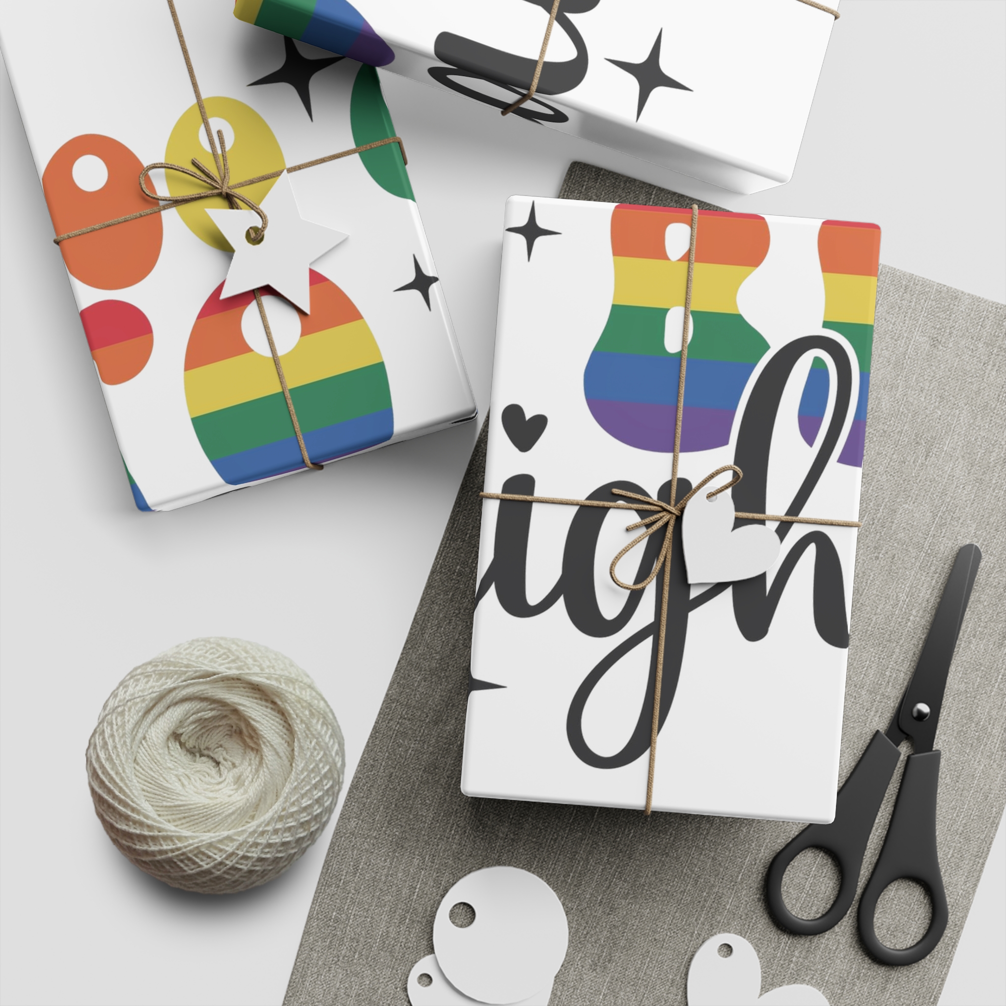 Lgbtq Pride Month Svg Design Bundle Gift Wrapping Paper Sheets 1pc - Image 2