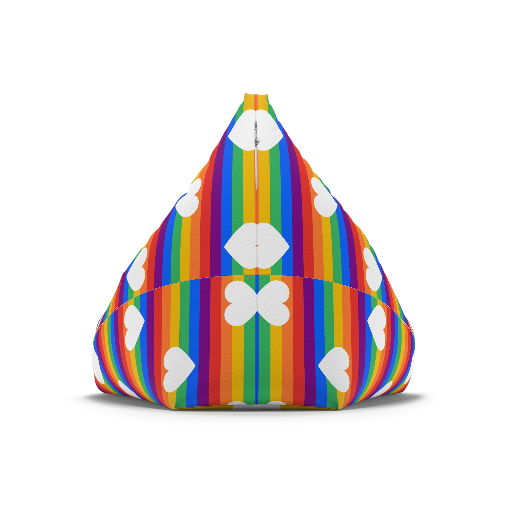 Poster Banner Rainbow Flag Bean Bag Chair Cover - Image 6