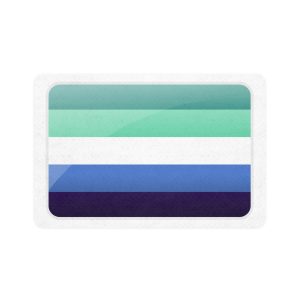 Lesbian Pride Design 20D8BD Pet Food Mat 12x18