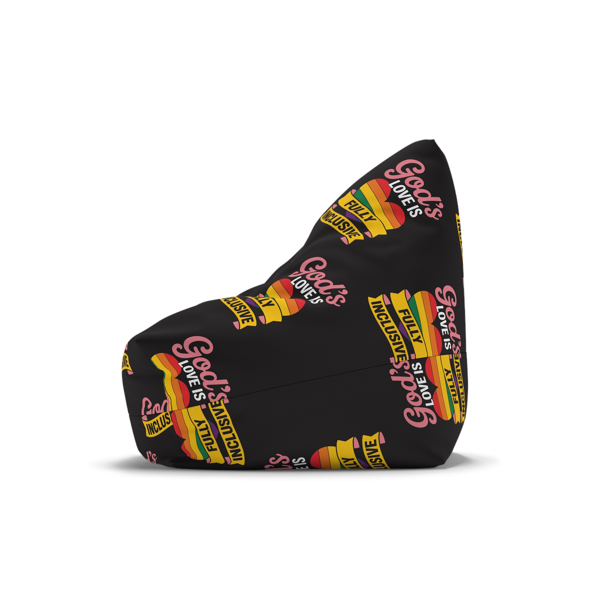 Lesbian Pride Design 050E93 Bean Bag Chair Cover - Image 4