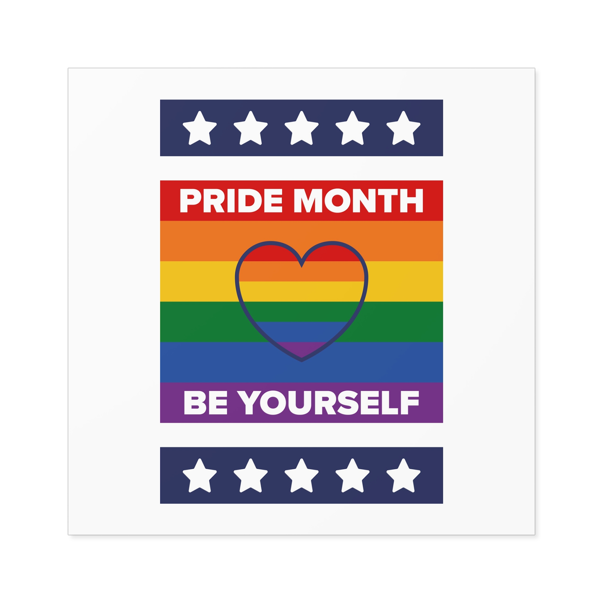 Lgbt Pride Month June Lesbian Gay Bisexual Transgender Lgbtq Flag Rainbow Vector(1) Laminate Stickers Square - Image 61