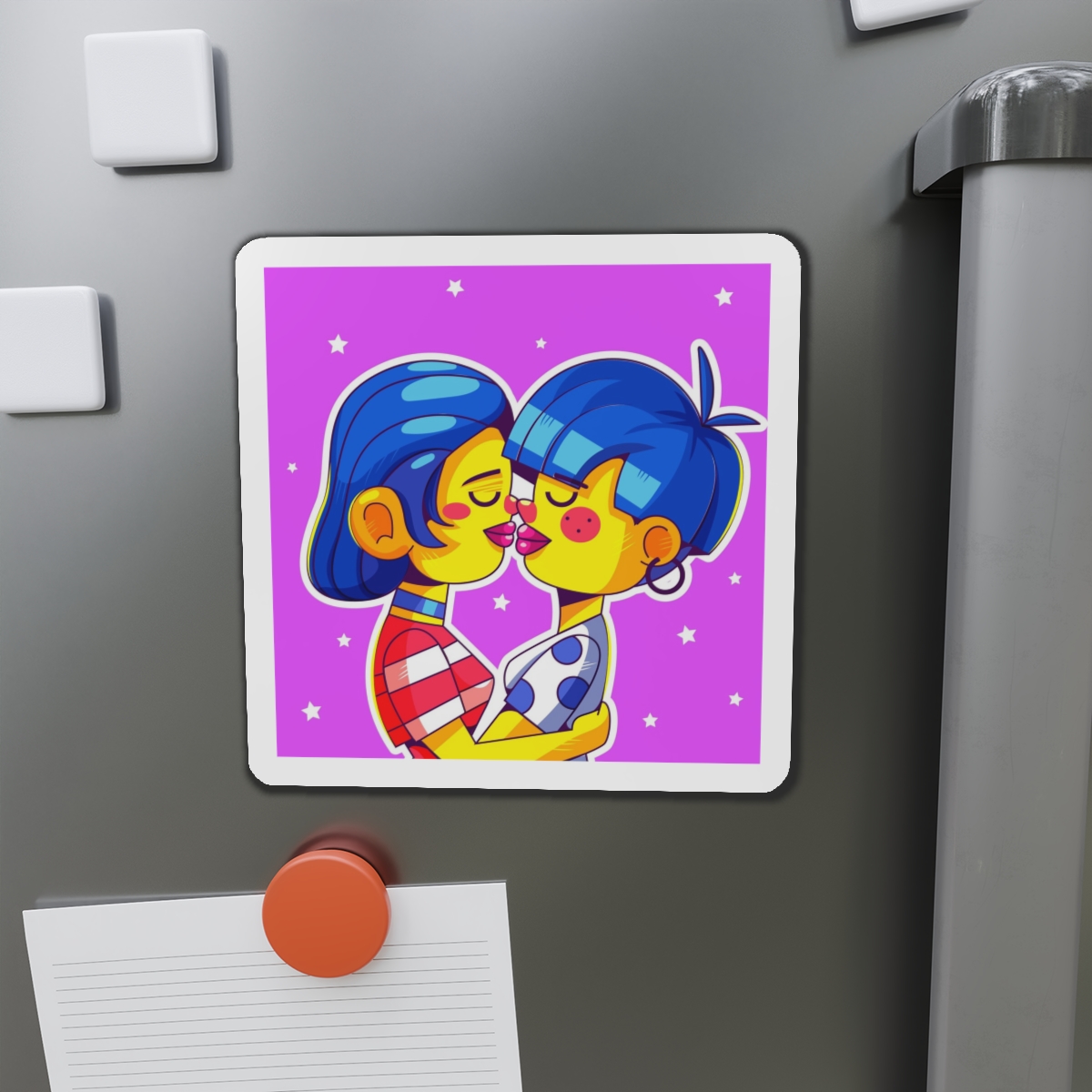 Lesbian Pride Design 4F4976 Die Cut Magnets - Image 14