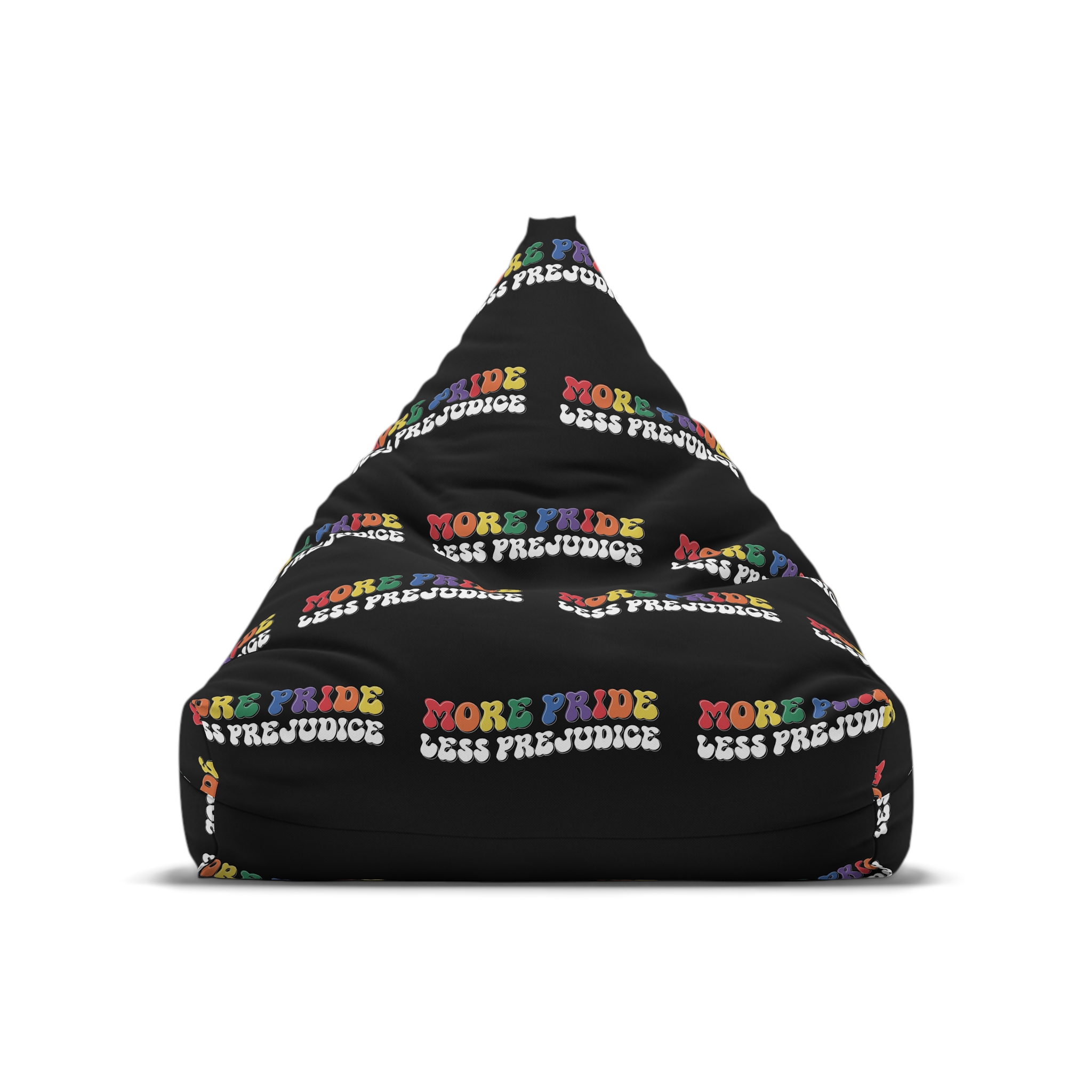 Pride Lgbtq Gay Typography Vector Tshirt Design(11) Bean Bag Chair Cover - Image 5