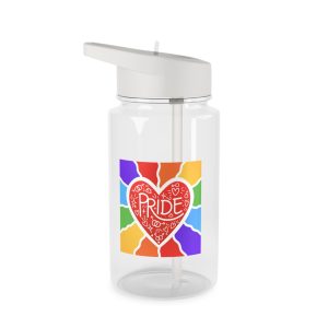 Pride Day Concept Illustration Tritan Water Bottle