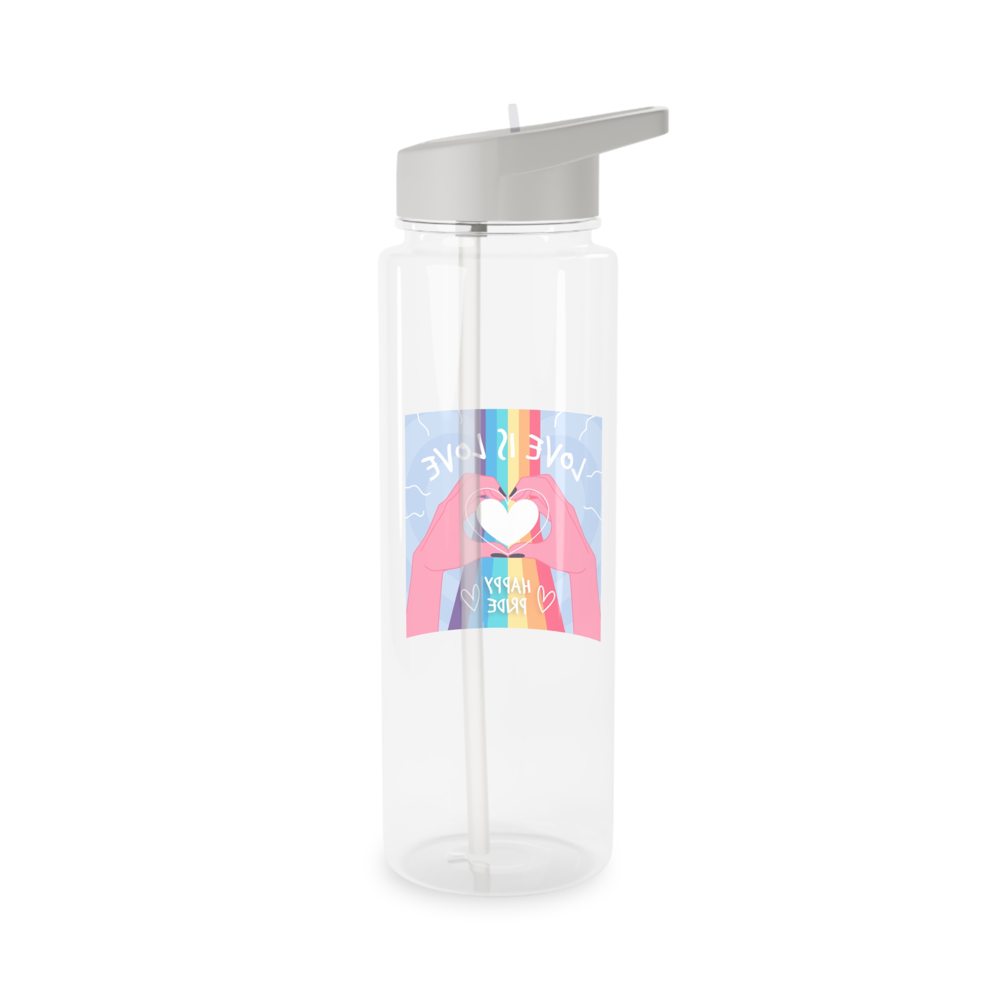 Pride Day Celebration Design Tritan Water Bottle - Image 6