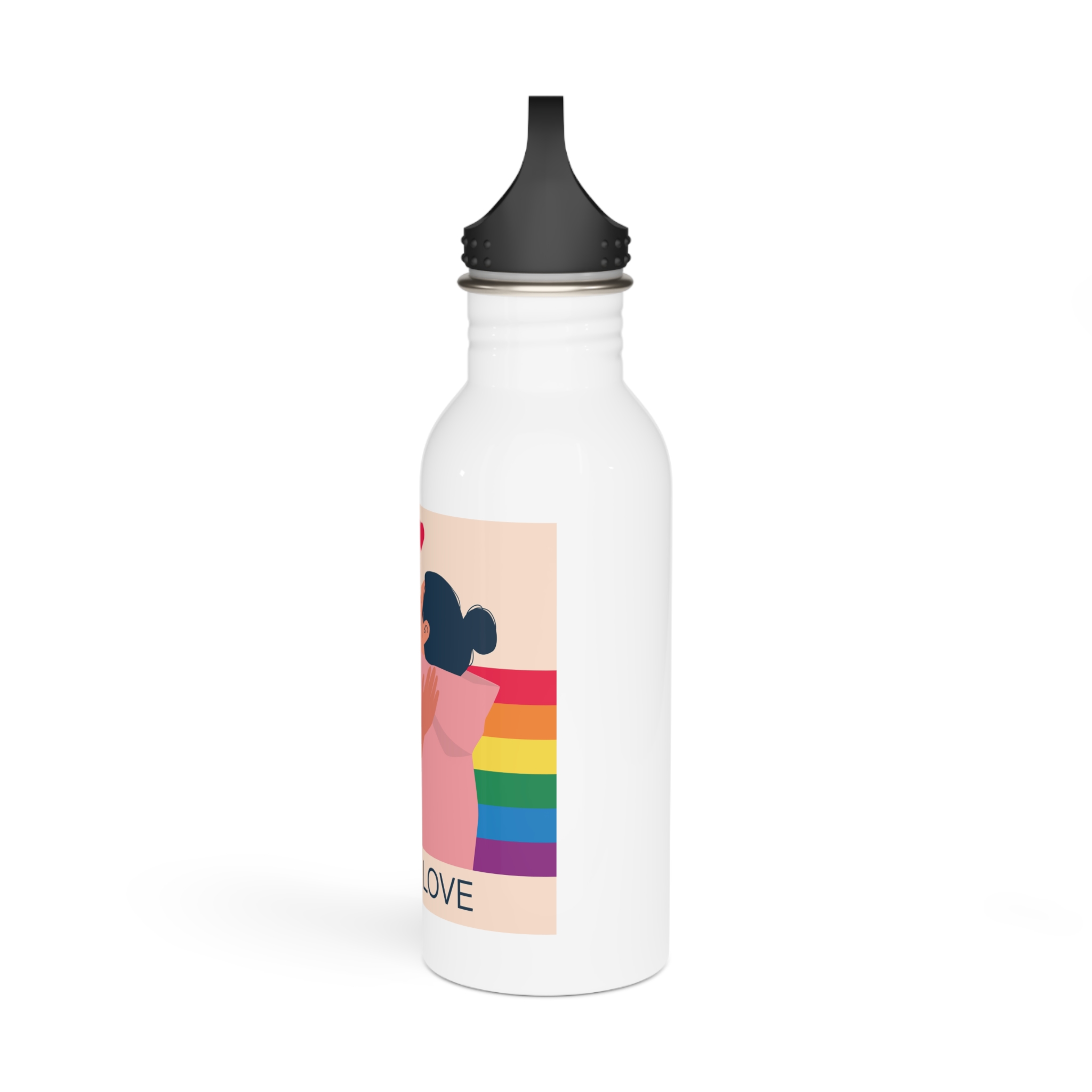 Couple Leasbians Stainless Steel Water Bottle - Image 4